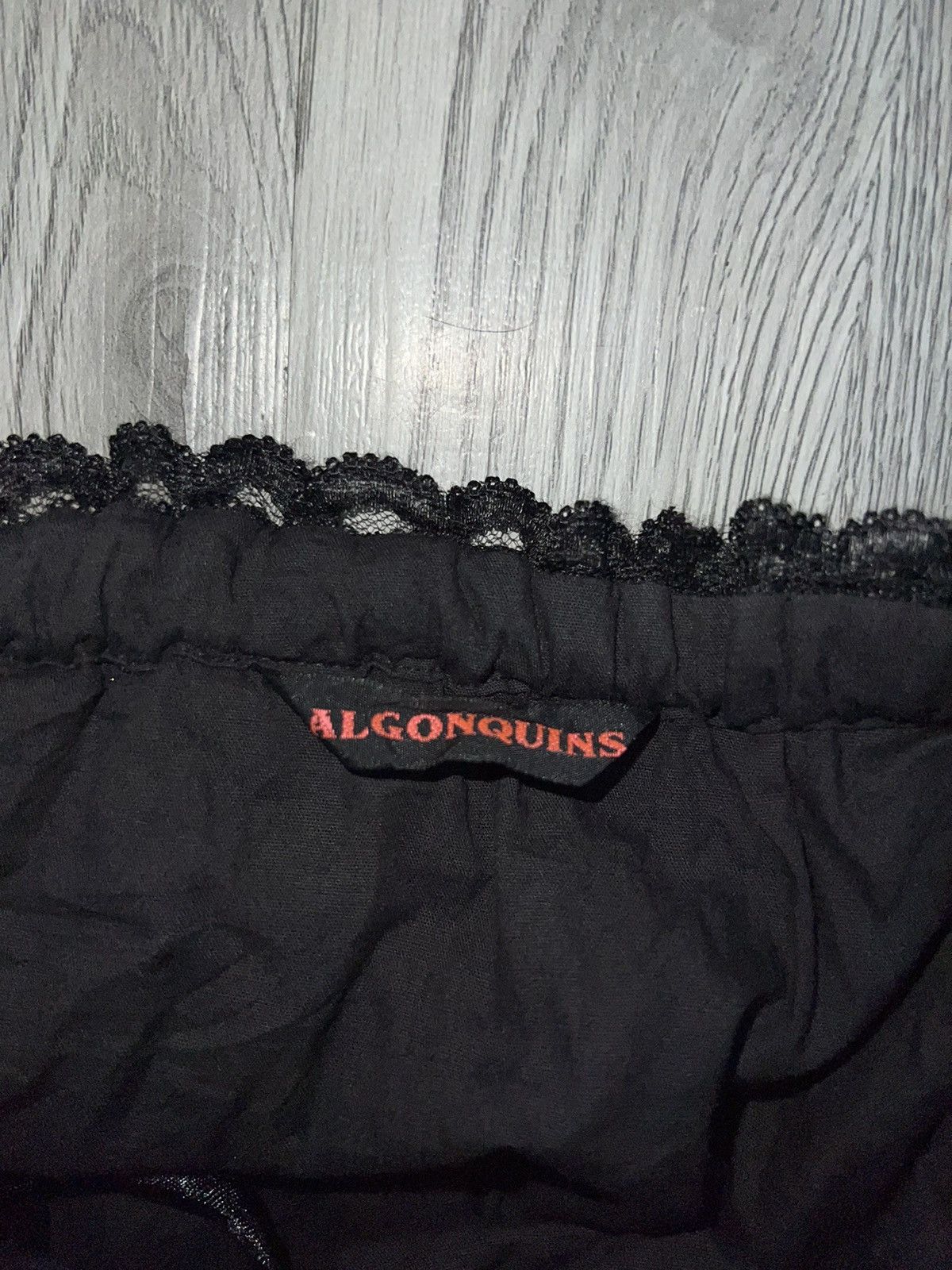 Japanese Brand Algonquins goth queen lace bustle layer skirt 👾☠️ Size 27" / US 4 / IT 40 - 15 Thumbnail
