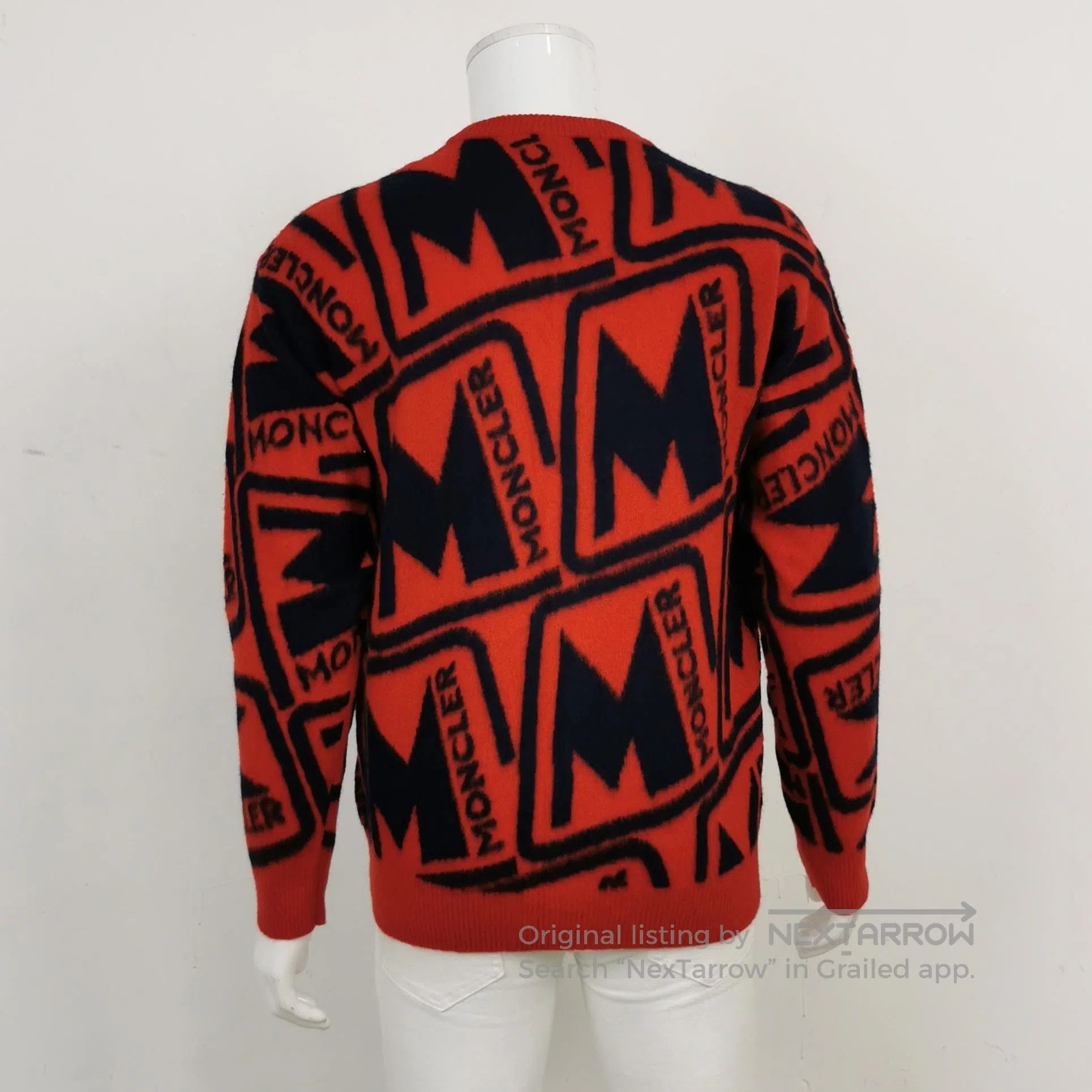 Moncler Moncler Wool Color-Block Long-Sleeve Sweater L. Size US L / EU 52-54 / 3 - 1 Thumbnail