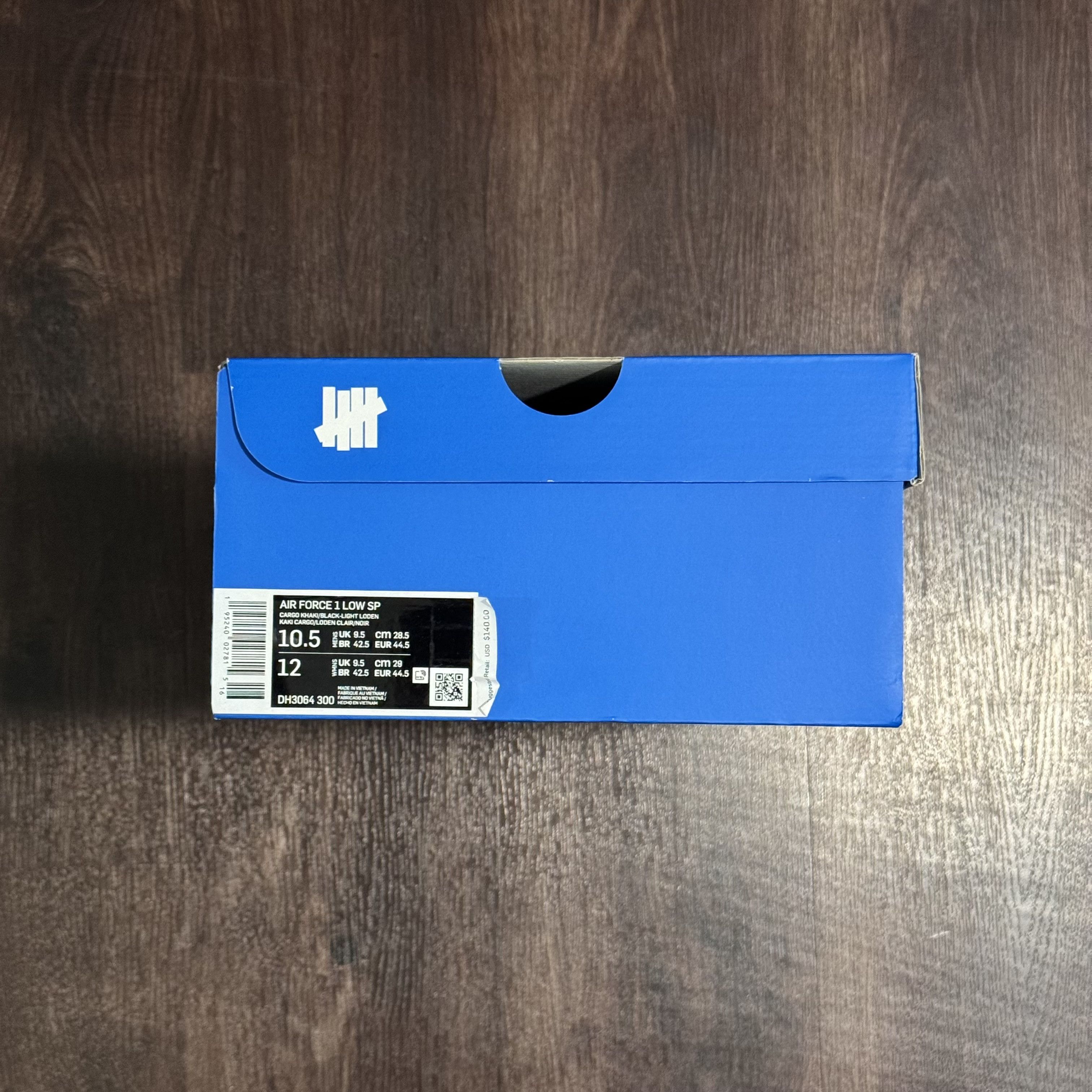 Nike × Undefeated Air Force 1 Low SP Size US 10.5 / EU 43-44 - 6 Thumbnail