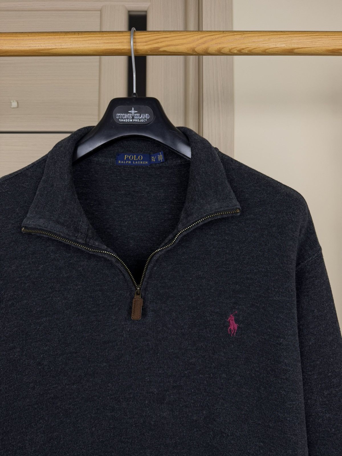 Polo Ralph Lauren Polo Ralph Lauren 1/4 Zip Vintage Sweatshirt PRL Size US XL / EU 56 / 4 - 4 Thumbnail