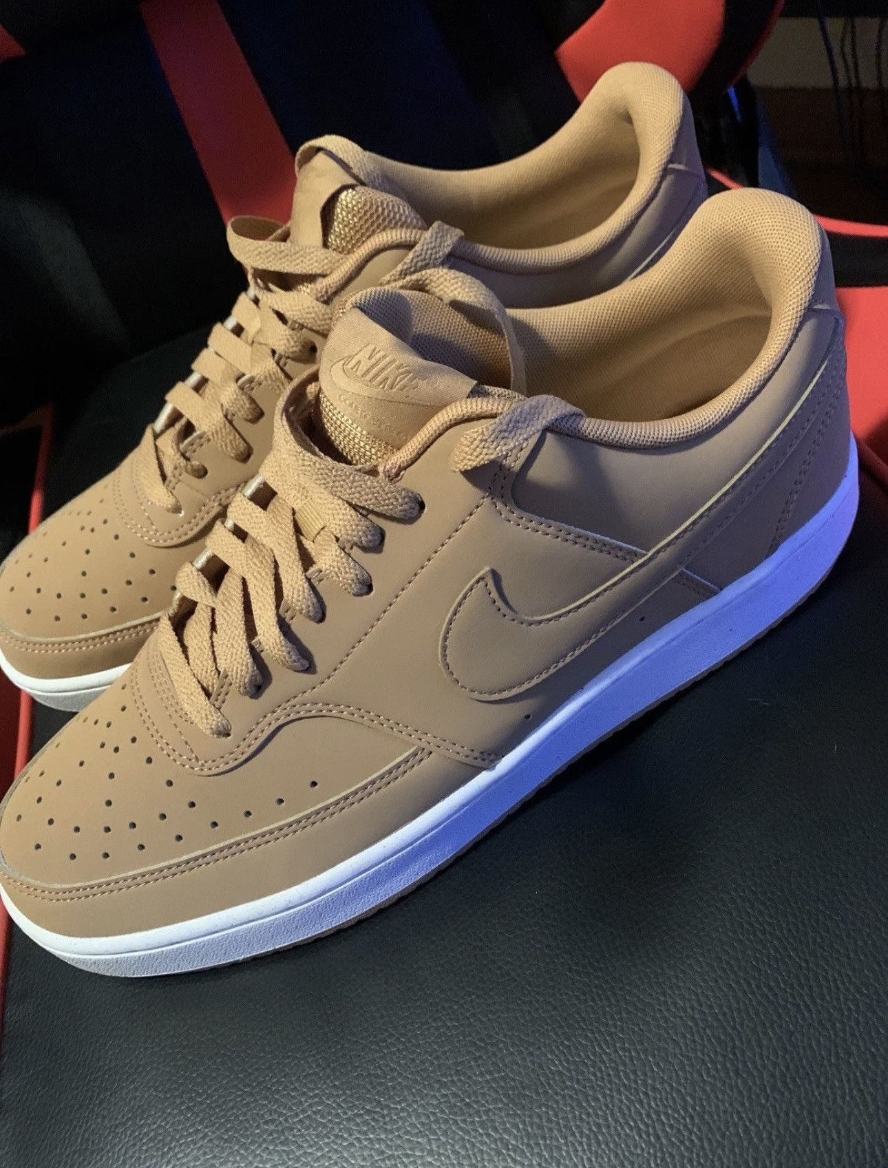 Nike Nike Court Vision Khaki/White Size 11 Men Size US 11 / EU 44 - 1 Thumbnail