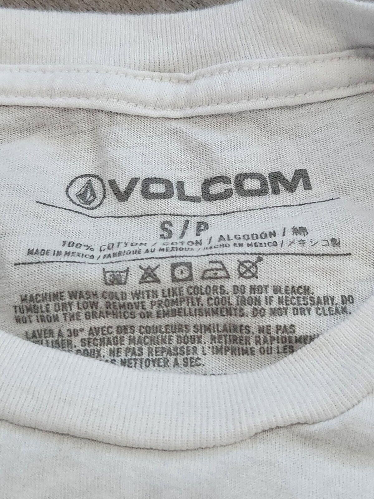Volcom Mens Volcum Shirt Lot Small White Long Sleeve Deadly Stones Size US S / EU 44-46 / 1 - 3 Thumbnail