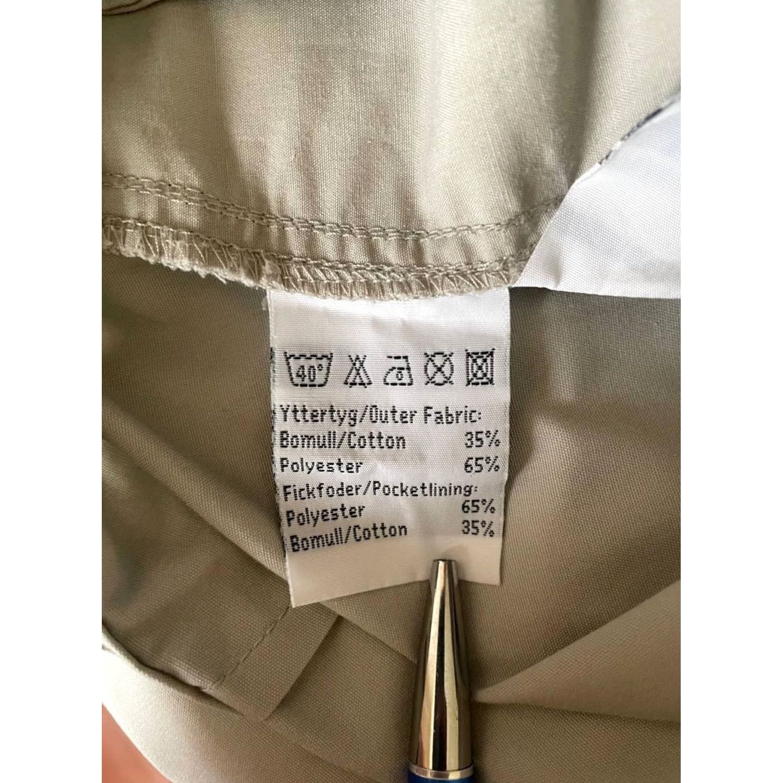 Vintage Fjallraven G1000 Mens Trousers Size 2XL Gray Cotton Belt Loop 2 In 1 Pant Size US 39 - 5 Thumbnail