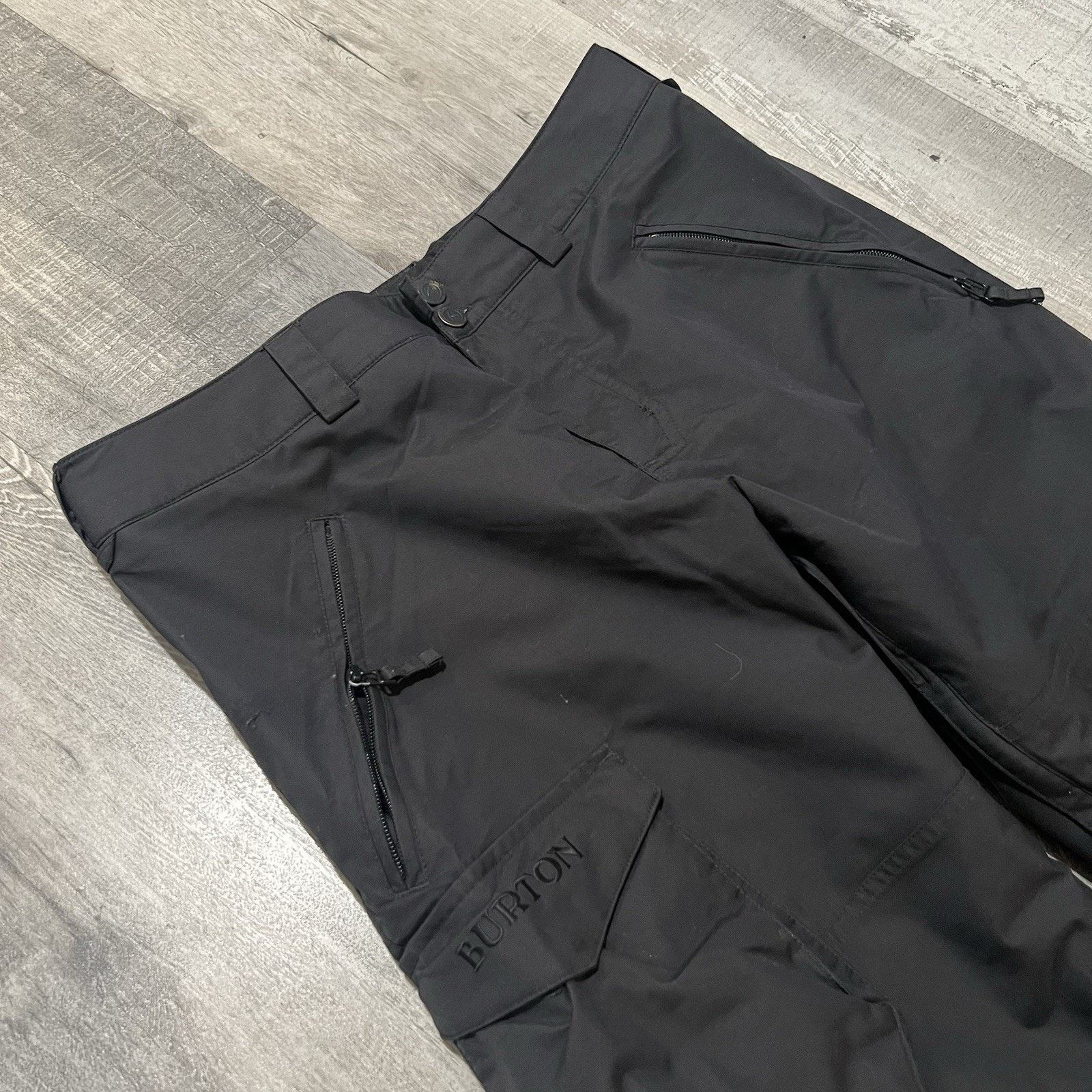 Burton Burton Living Lining Black Nylon Ski Snowboard Pants M Size 34" / US 12 / IT 48 - 4 Thumbnail