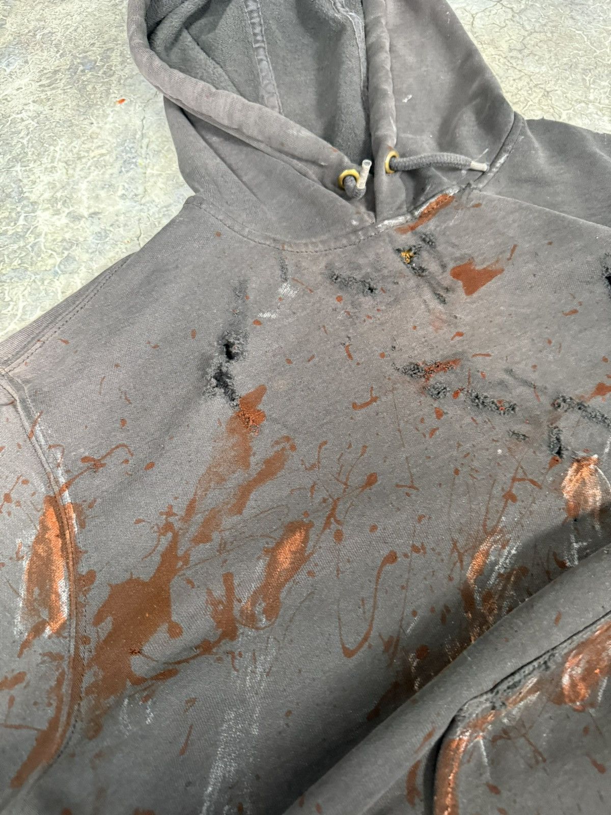 Carhartt × Vintage Vintage Distressed Carhartt Hoodie Size US L / EU 52-54 / 3 - 4 Thumbnail