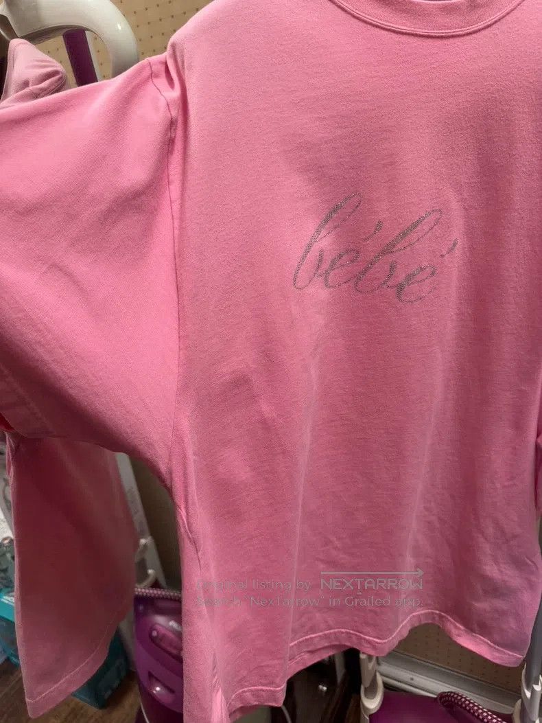 Balenciaga Balenciaga bebe Sequin Letter Logo Short Sleeve T-Shirt Size US S / EU 44-46 / 1 - 9 Thumbnail
