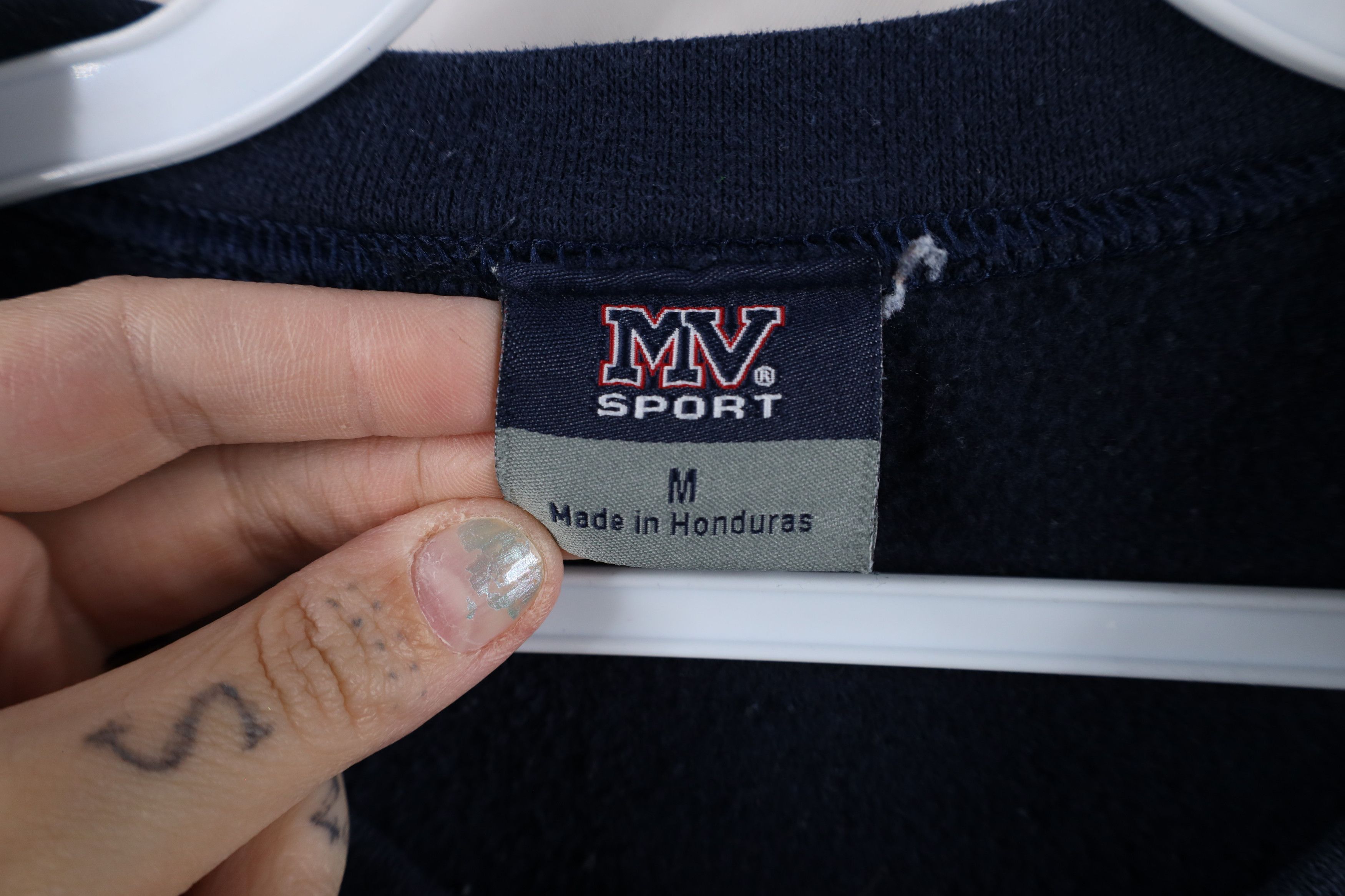 Vintage Vintage 90s John Carroll University Crewneck Sweatshirt Blue Size US M / EU 48-50 / 2 - 5 Thumbnail