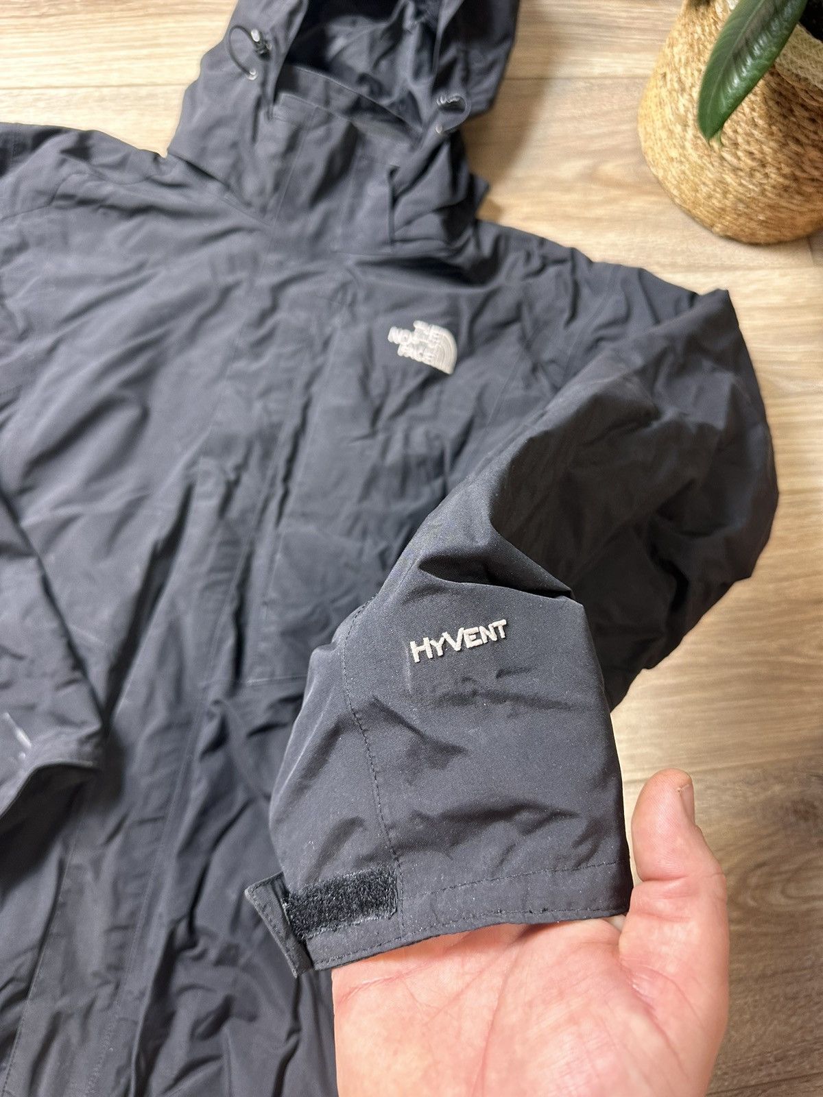 The North Face × Vintage Vintage The North Face Hyvent Shell Jacket Size US M / EU 48-50 / 2 - 2 Thumbnail