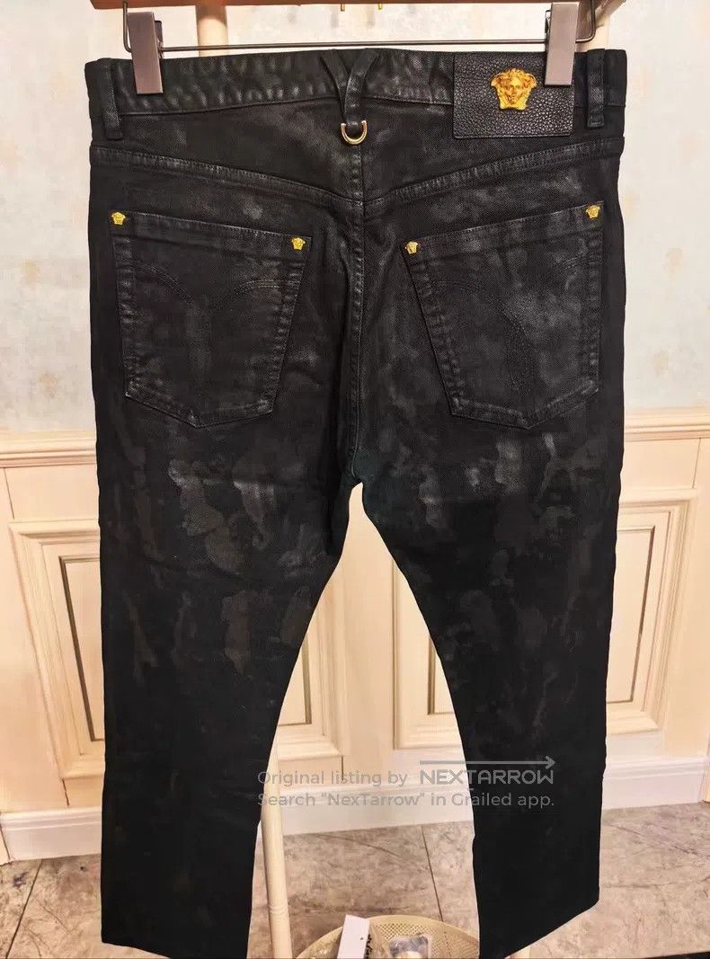 Versace Versace Black dull jeans Size US 32 / EU 48 - 5 Thumbnail