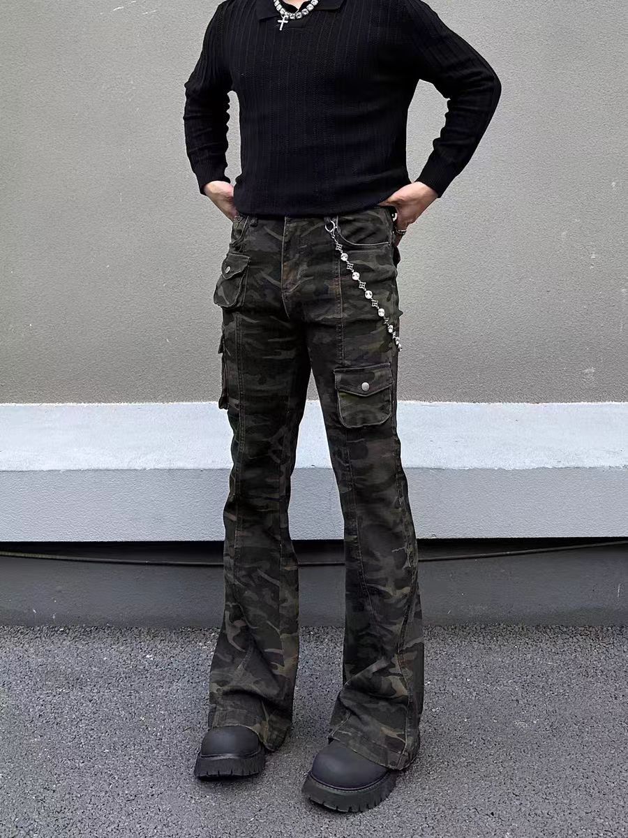 Jean Camouflage Casual Pants Size US 32 / EU 48 - 1 Thumbnail