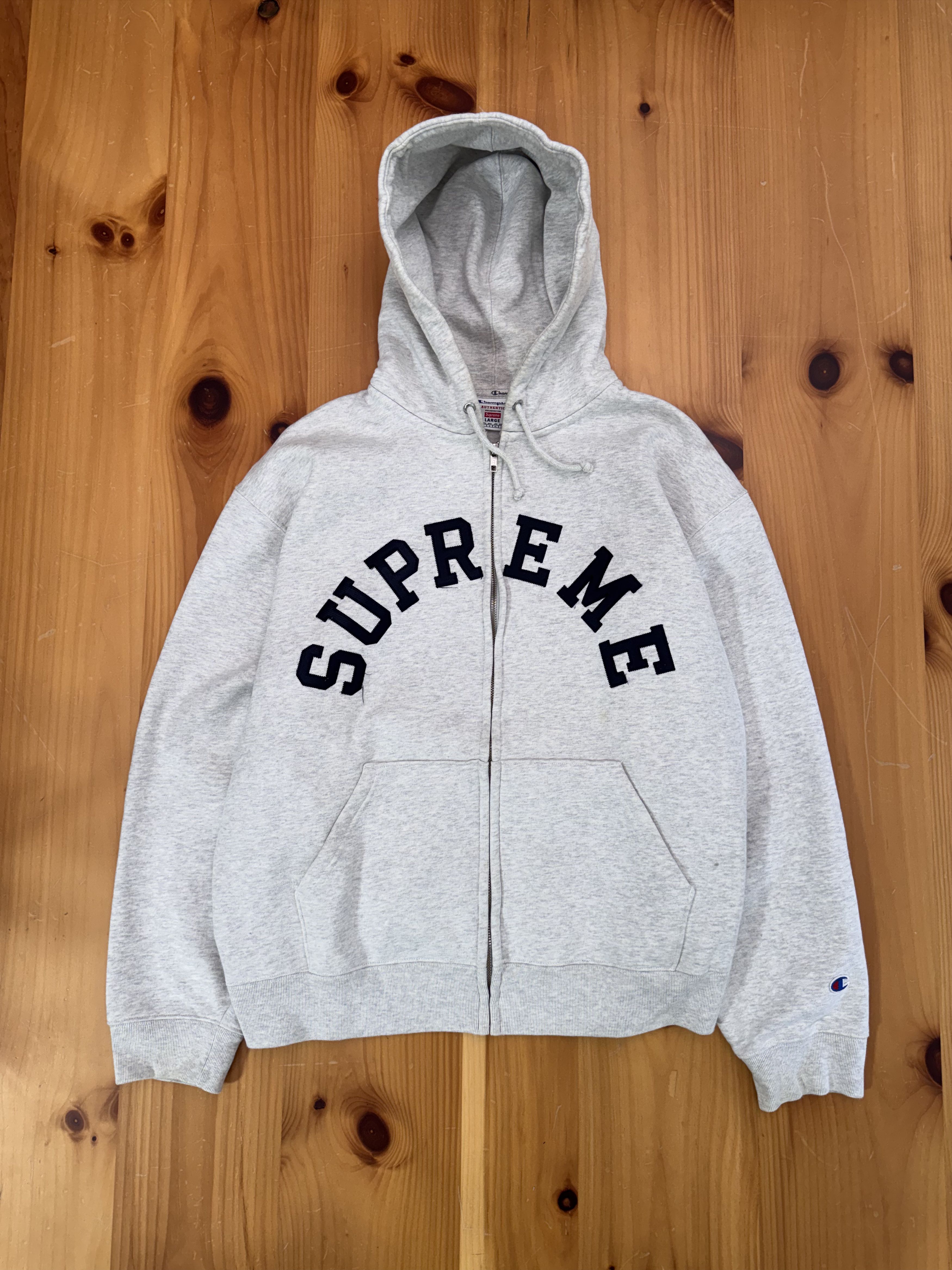 トップス Supreme 2009 Arc Logo Zip Up Hoodie Supreme Supreme Arc Logo 2009 Zip-up Hoodie | Grailed