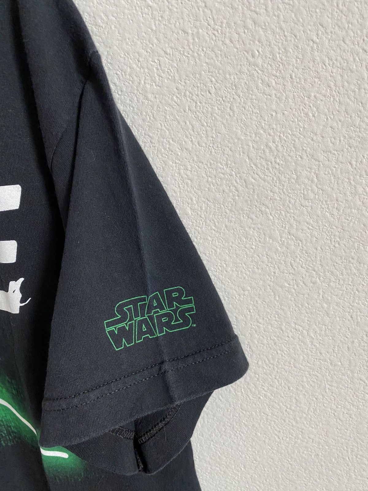 Star Wars Vintage 00s Star Wars Yoda Tee Size US L / EU 52-54 / 3 - 3 Thumbnail