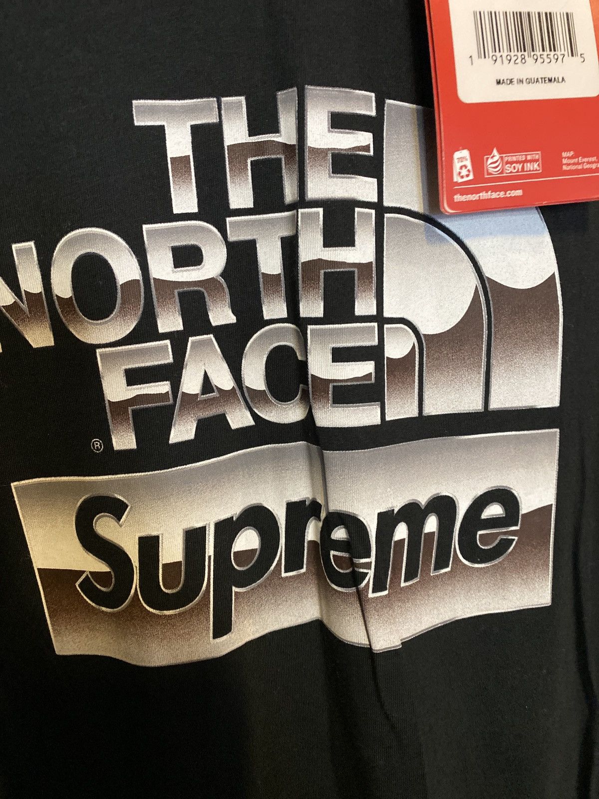 Supreme × The North Face Supreme x The Northface s/s Chrome Tee 