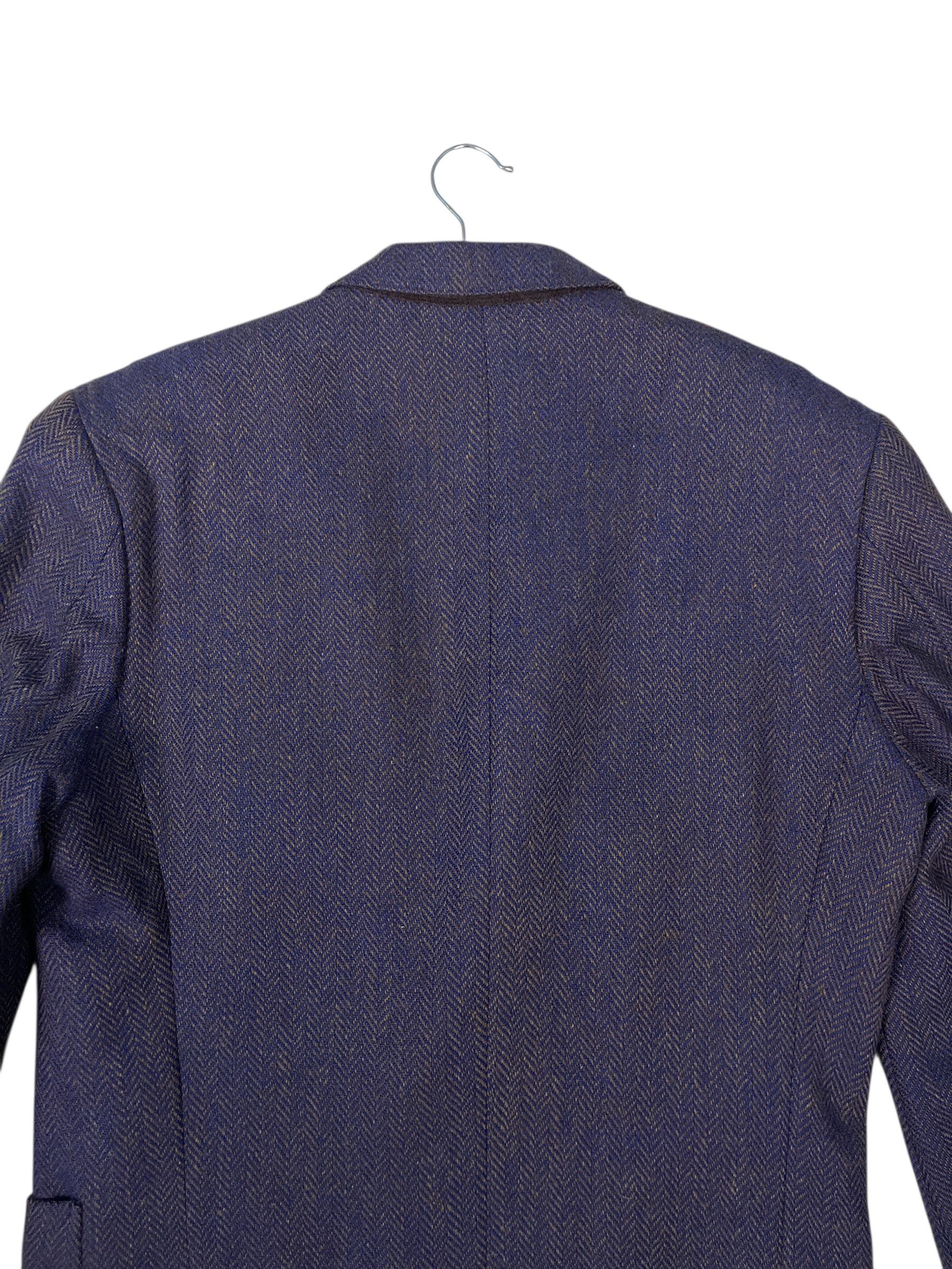 Kenzo Vintage Kenzo Herringbone Wool Jacket Made in Japan Size 42R - 6 Thumbnail