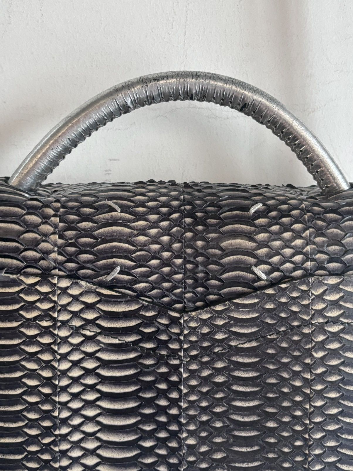 Maison Margiela Maison Margiela｜AW2016 Snakeskin Small Square Bag Size ONE SIZE - 5 Thumbnail