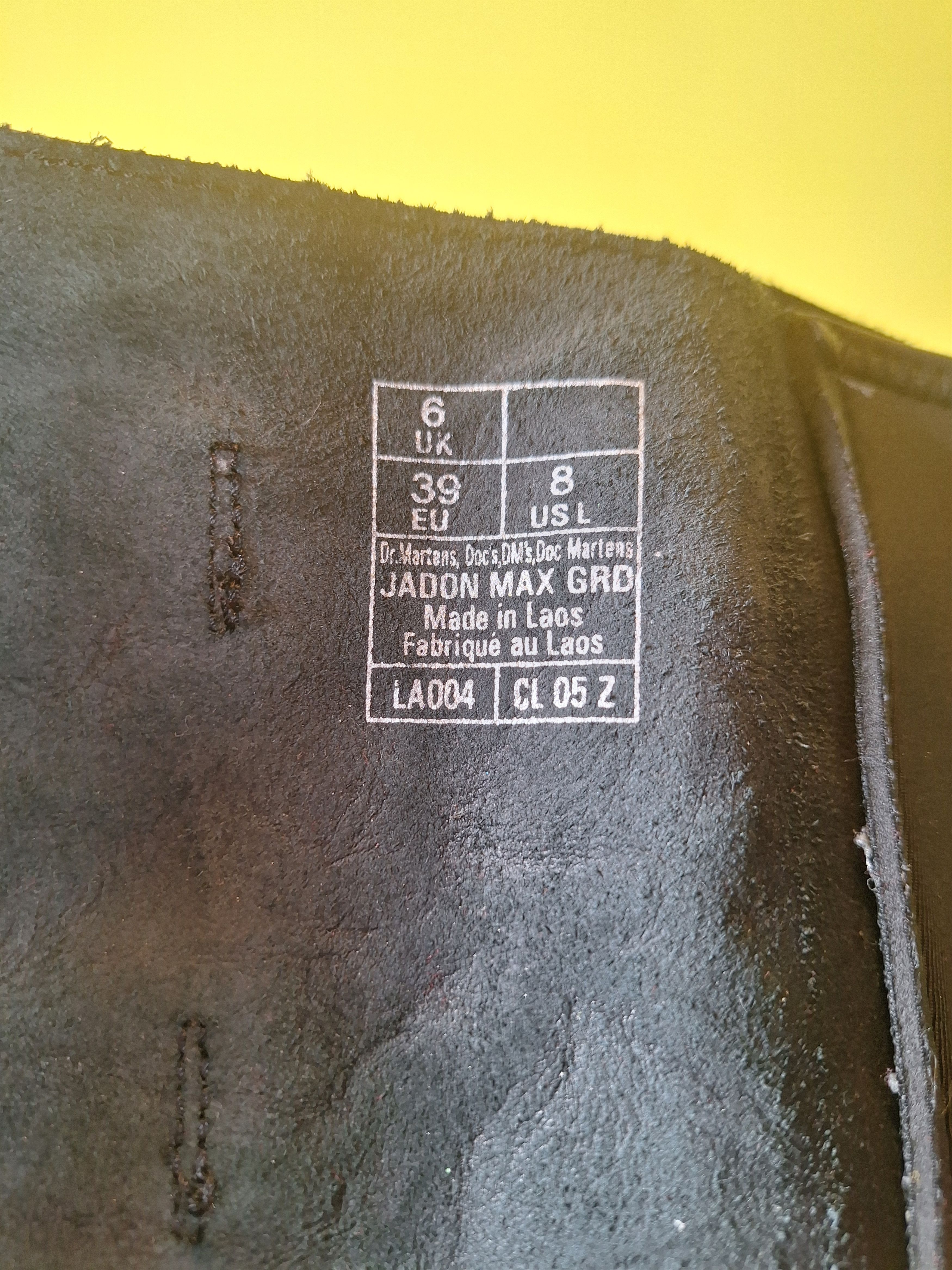 Dr. Martens Dr Martens Jadon Max GRD Hardware US 8 Platform Armor Rare Size US 8 / IT 38 - 4 Thumbnail