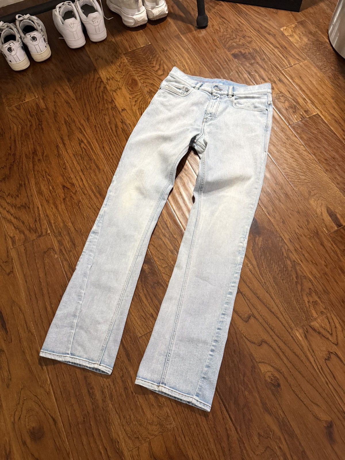 Diesel Diesel Light Wash Flare Denim Size US 29 - 1 Thumbnail