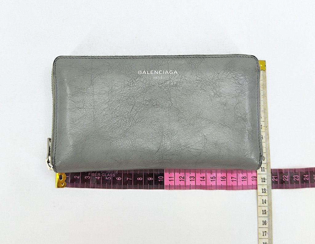 Balenciaga BALENCIAGA grey zip around long wallet set Size ONE SIZE - 13 Thumbnail