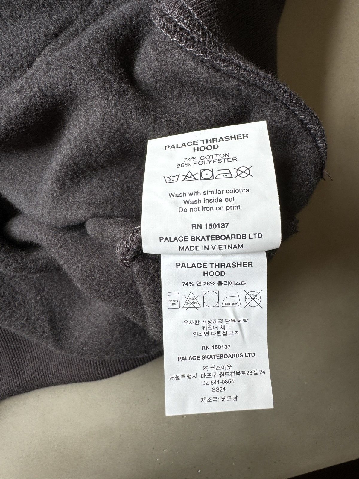 Palace x Thrasher hoodie