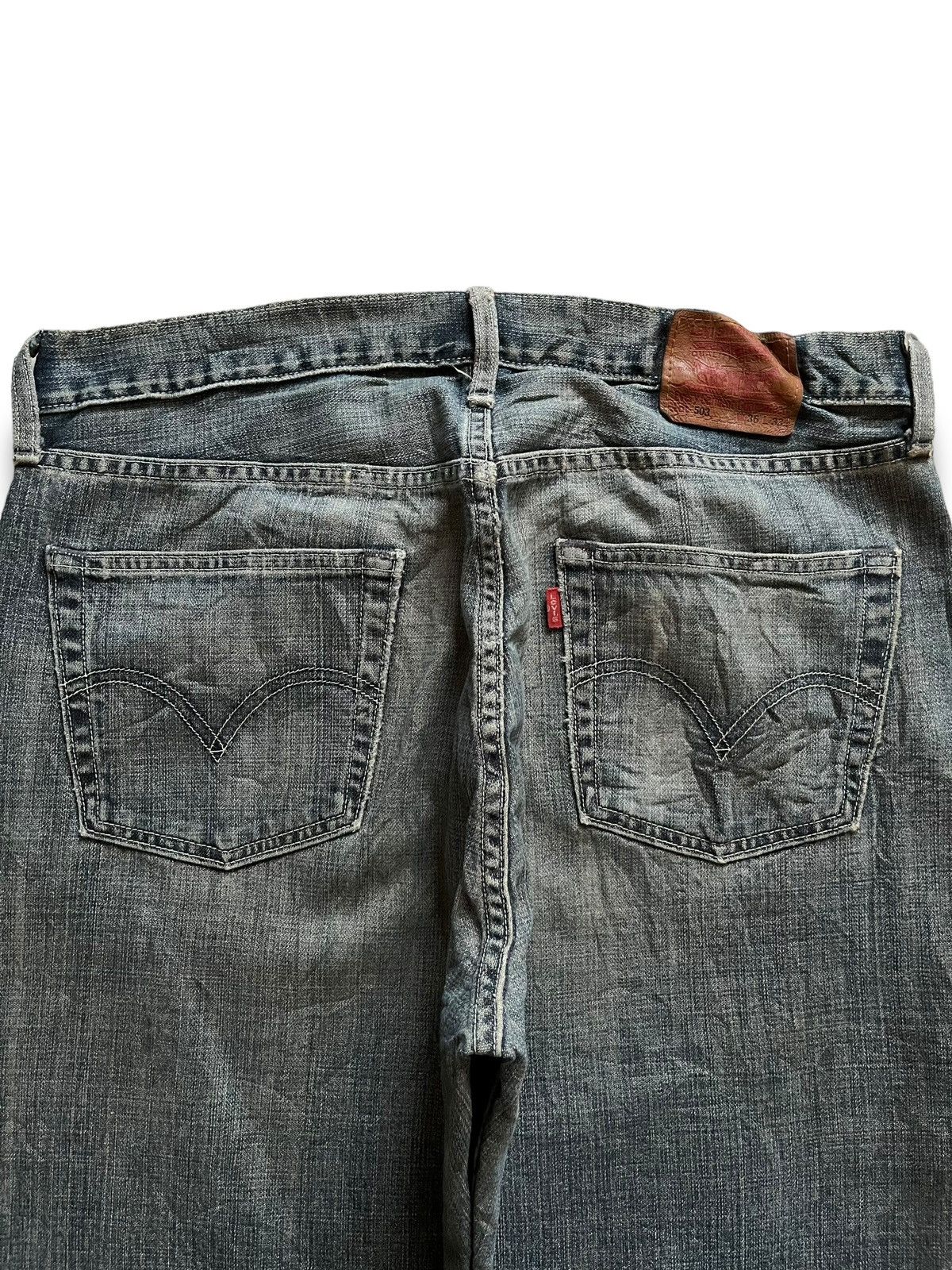 Levi's Vintage 90s Levis 503 Faded Wash Distressed Baggy Jeans Size US 34 / EU 50 - 8 Thumbnail