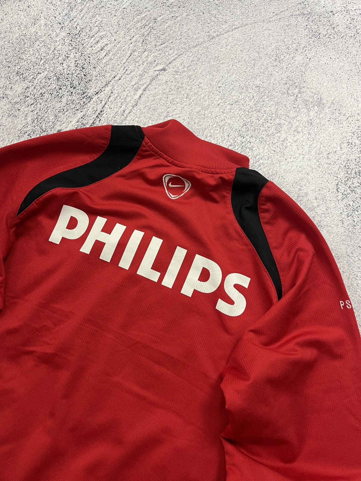 Nike Vintage Nike PSV Philips Track Jacket 2000s Soccer Football Size US S / EU 44-46 / 1 - 12 Thumbnail