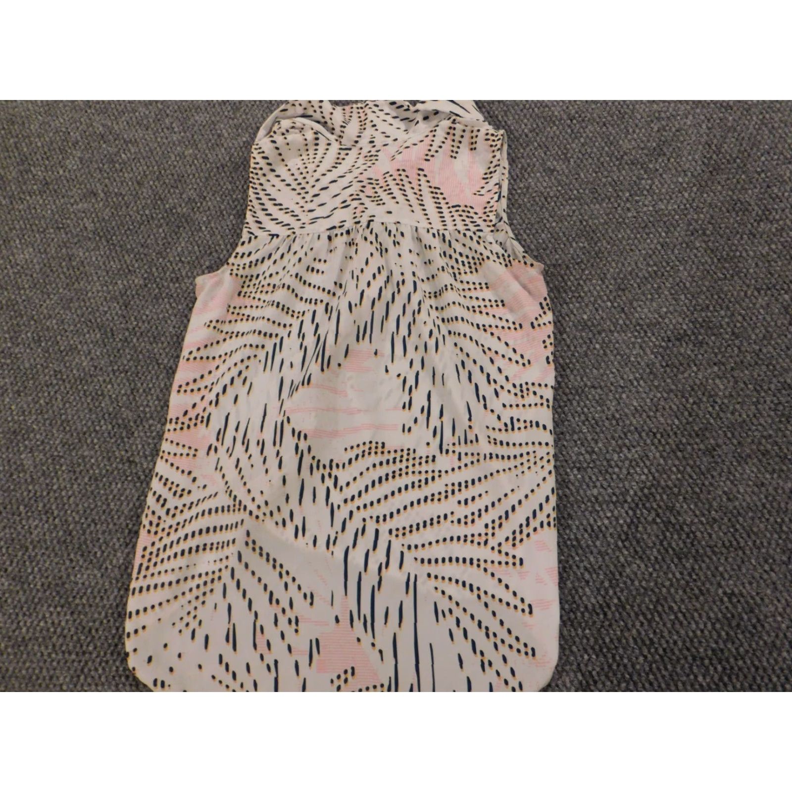 Apt. 9 Apt 9 Blouse Shirt Womens Small Pink Button Crew Neck Cap Sleeve Pullover Regular Size S / US 4 / IT 40 - 7 Thumbnail