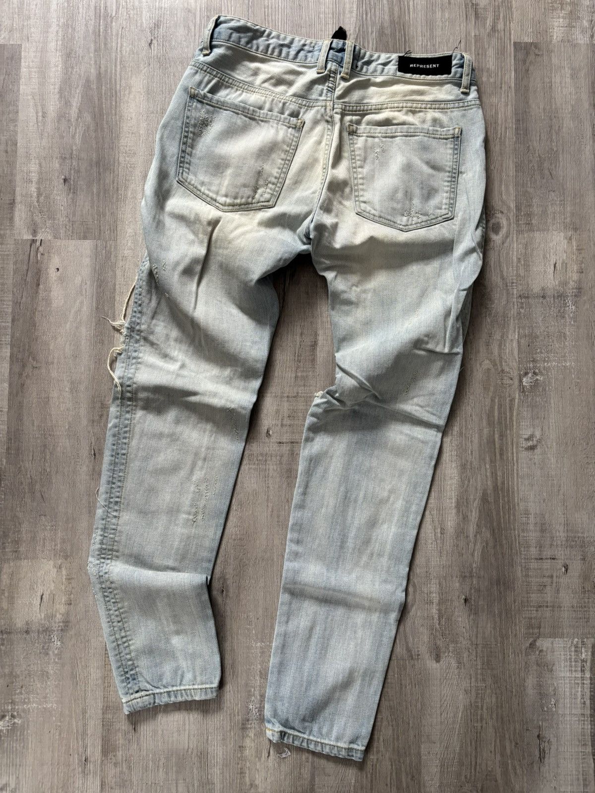 Represent Clo. Light Wash Represent Denim Size US 32 / EU 48 - 3 Thumbnail