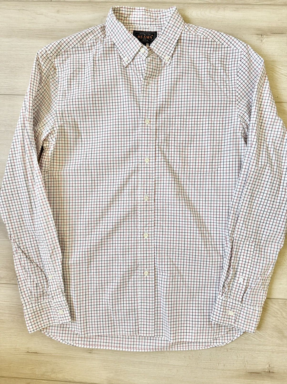 Beams Plus Beams Plus Check Button Down Shirt Made in Japan Size US M / EU 48-50 / 2 - 1 Thumbnail