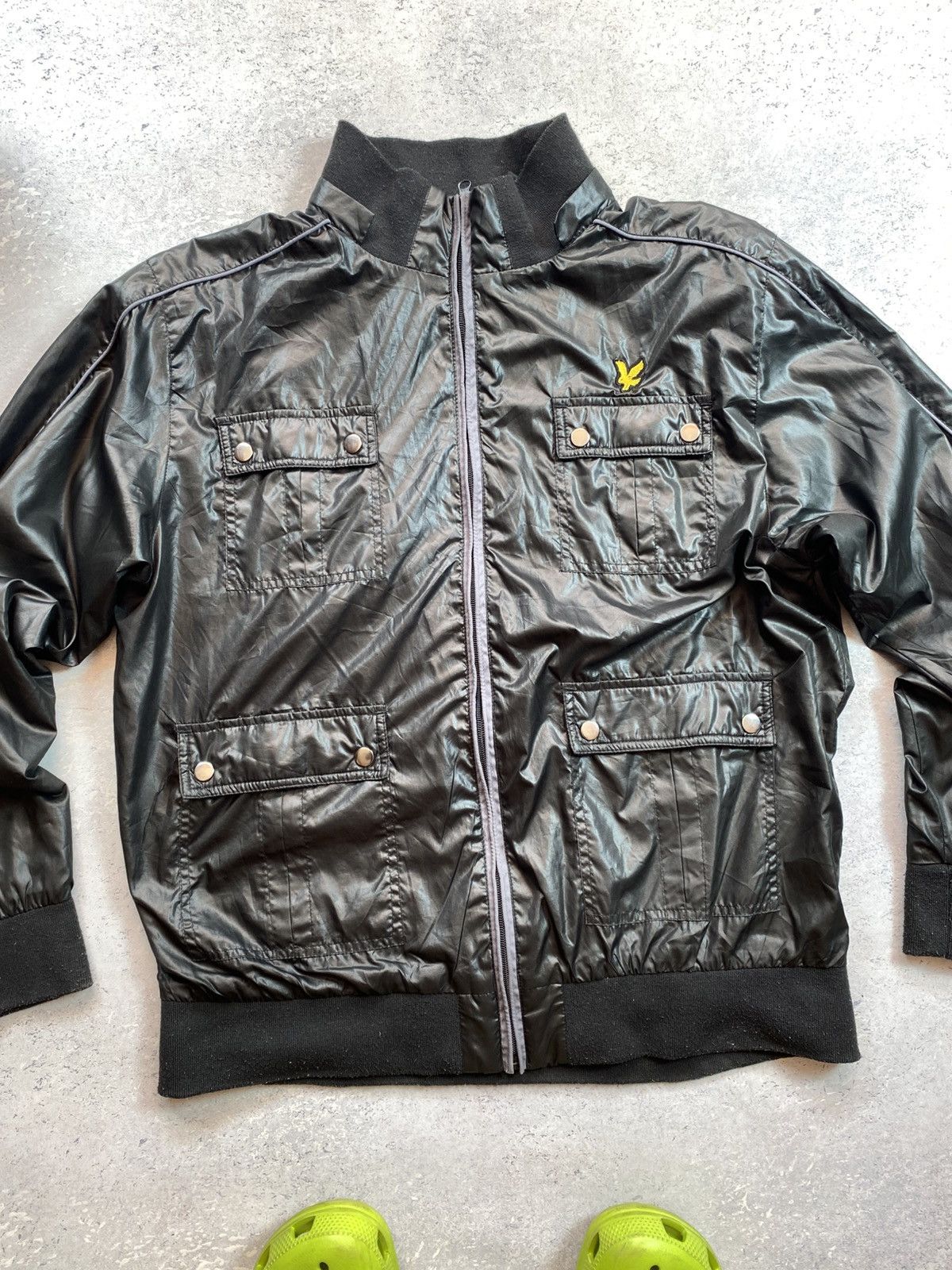 Lyle & Scott Lyle Scott Men’s Black Light Jacket Size Large Size US L / EU 52-54 / 3 - 4 Thumbnail