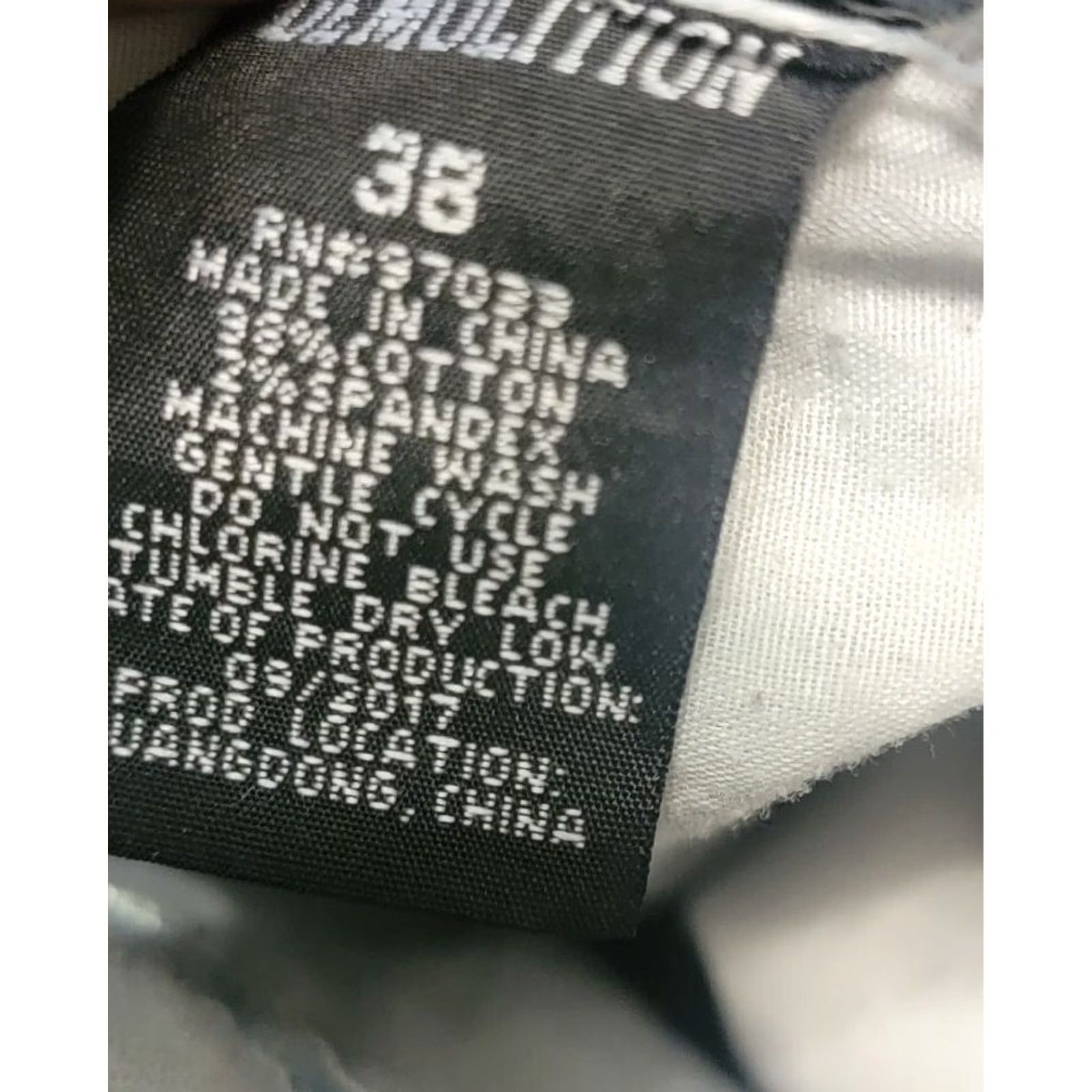 Vintage Demolition Jeans Distressed Blue Art to Wear 38x30 Denim Cotton Logo Men Straight Regular Size 38 30in Blue Size US 38 / EU 54 - 3 Thumbnail