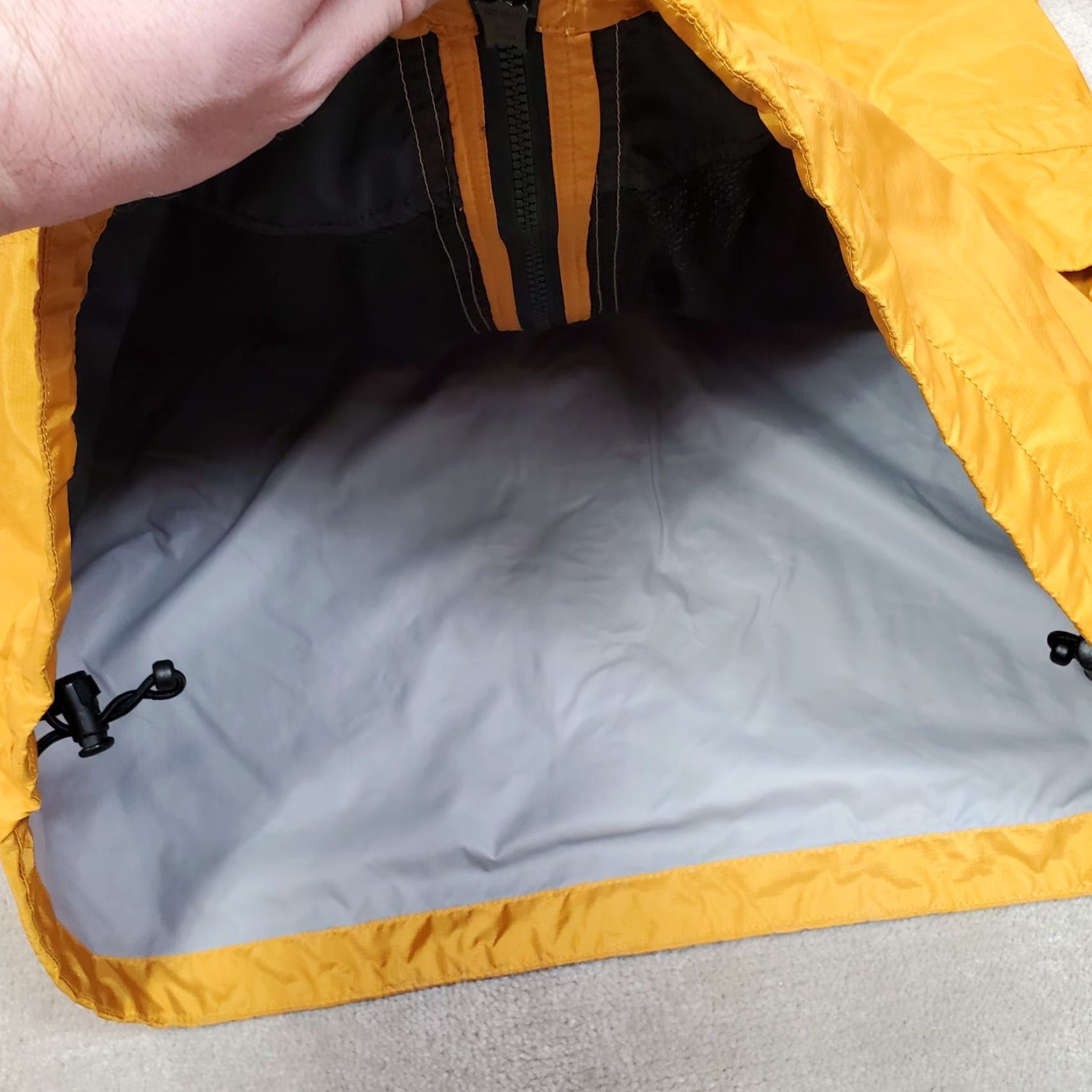 Eddie Bauer VINTAGE Eddie Bauer Jacket Mens S Yellow Windbreaker Coat Weatheredge Hooded Size US S / EU 44-46 / 1 - 5 Thumbnail