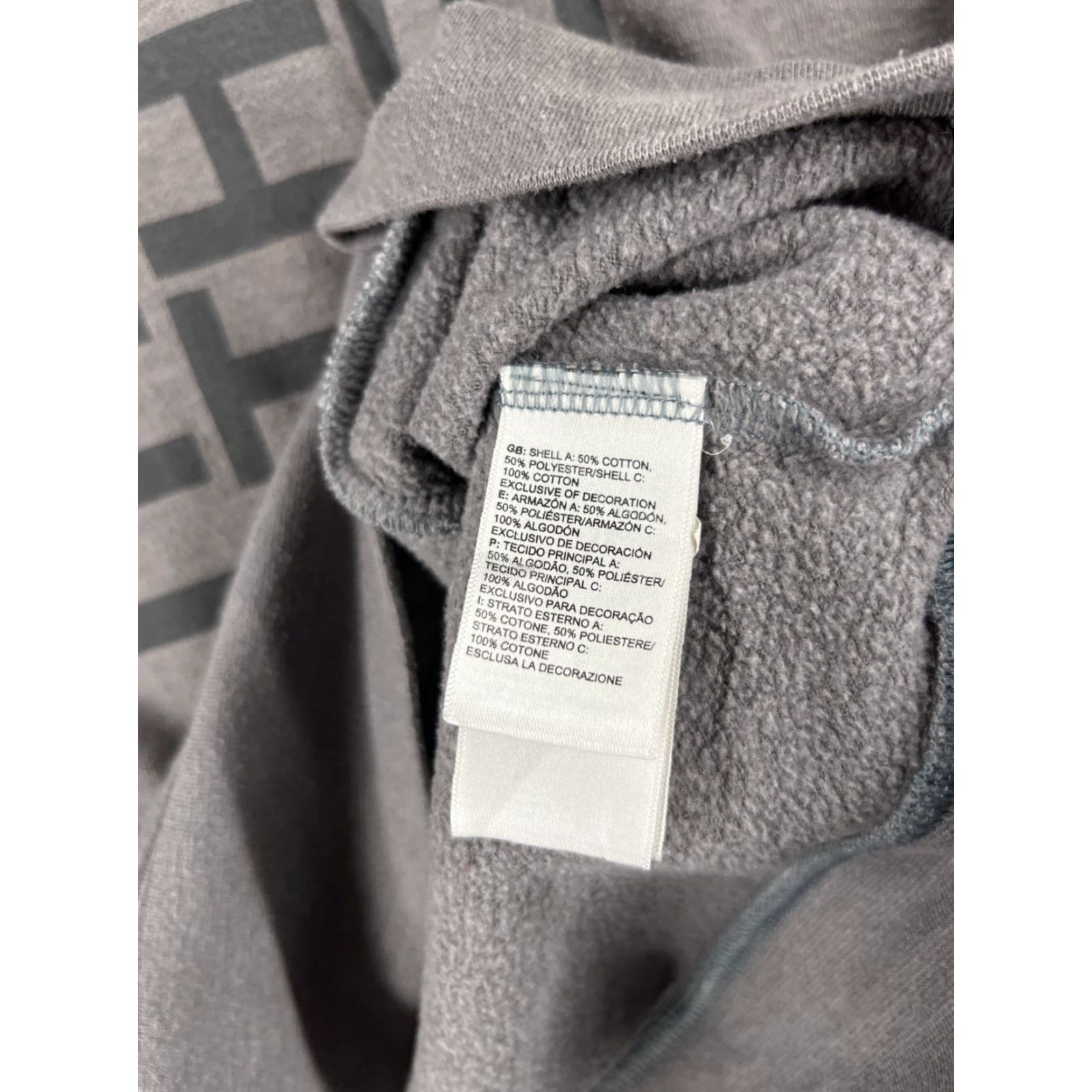The North Face The North Face Hoodie Mens Medium Gray Long Sleeve Pocket Pullover Jersey Solid Logo Birthday? Size M / US 6-8 / IT 42-44 - 7 Thumbnail