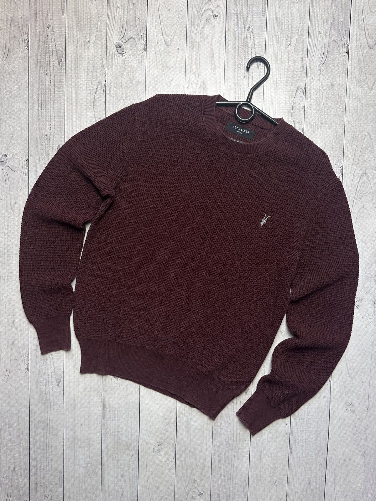 Allsaints × Vintage Vintage red Allsaints sweater size S red logo Size US S / EU 44-46 / 1 - 1 Thumbnail