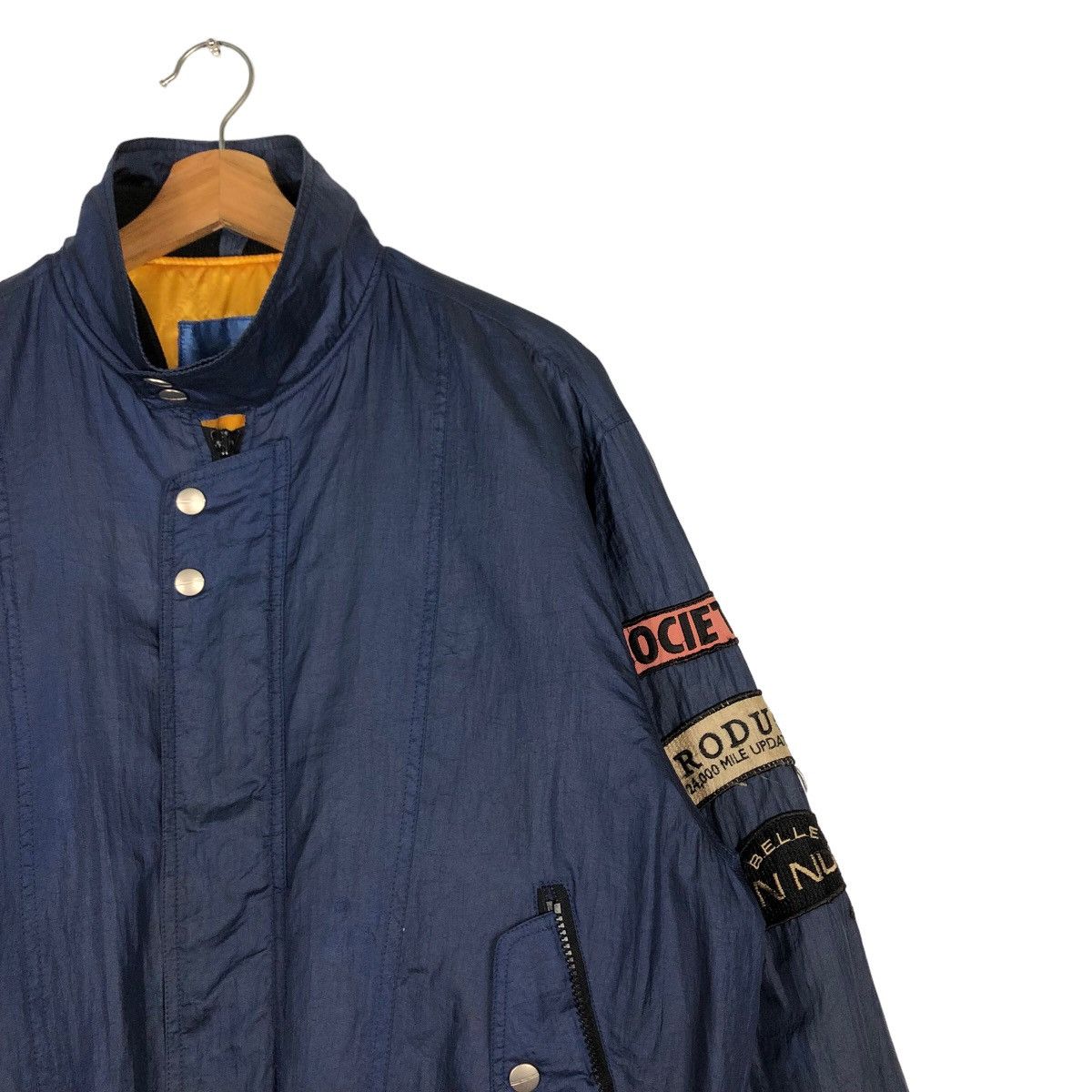 Japanese Brand 🔥Vintage Bomber Jacket Bad Boy Club Big Logo Size US M / EU 48-50 / 2 - 6 Thumbnail