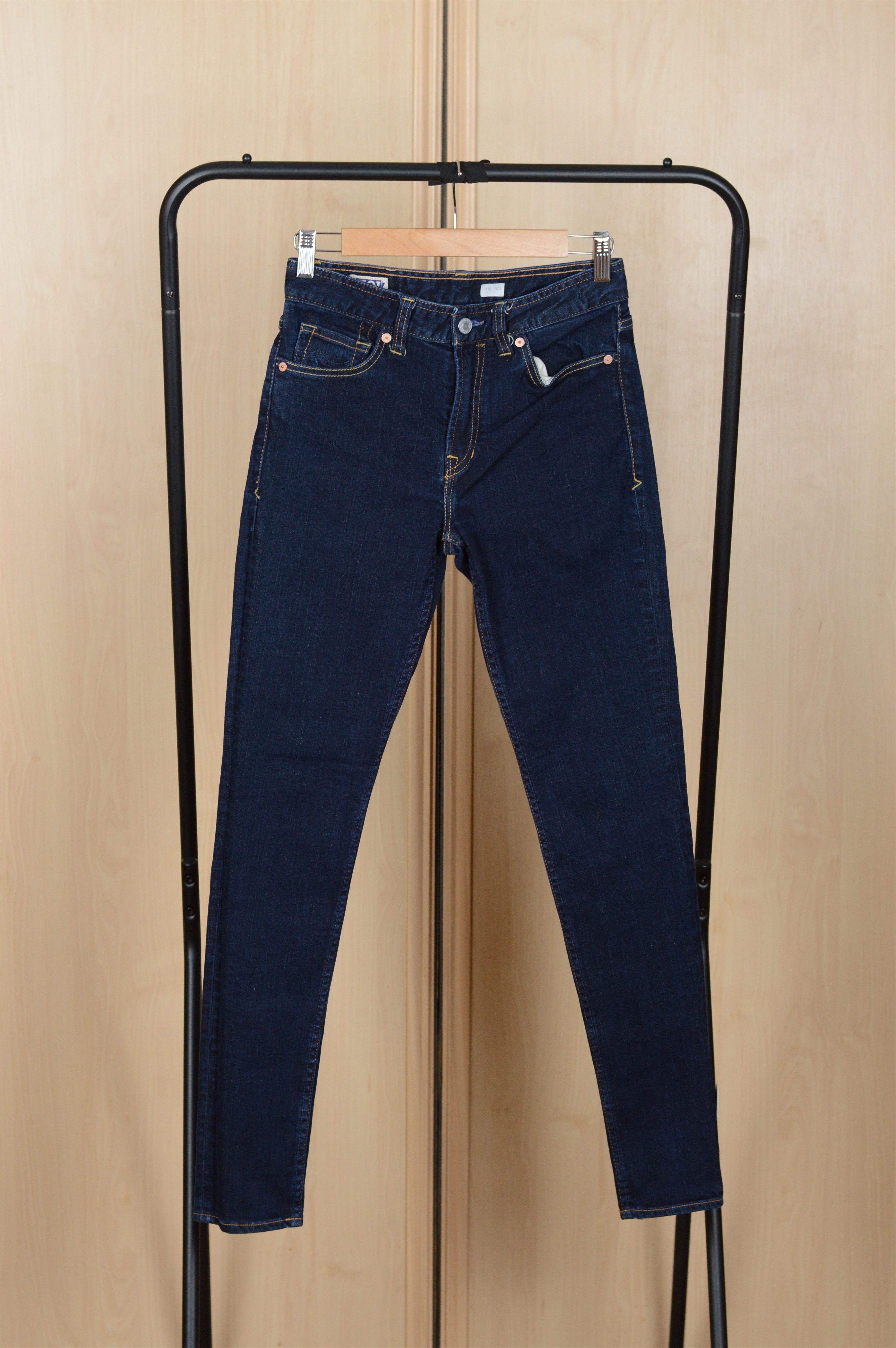 Japanese Brand × Kings Of Indigo Kings of indigo Christina High Slim Jeans Size 28" / US 6 / IT 42 - 1 Thumbnail