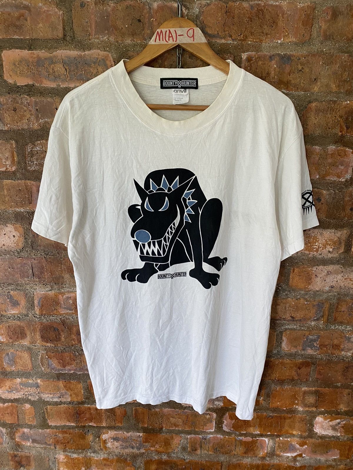 Bounty Hunter 1999 BH punk dog Anvil tee Size US L / EU 52-54 / 3 - 2 Thumbnail
