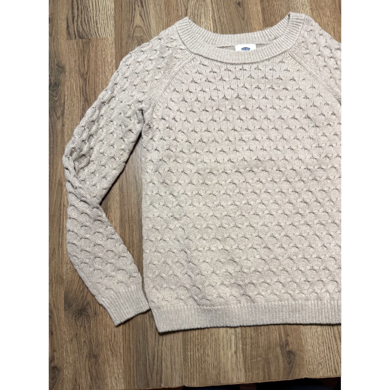 Old Navy Old Navy Sweater Women's Small Brown Crewneck Pullover Knit Long Sleeve Casual Fall Spring Winter Regular Fit Mens? Ladies Size S / US 4 / IT 40 - 3 Thumbnail