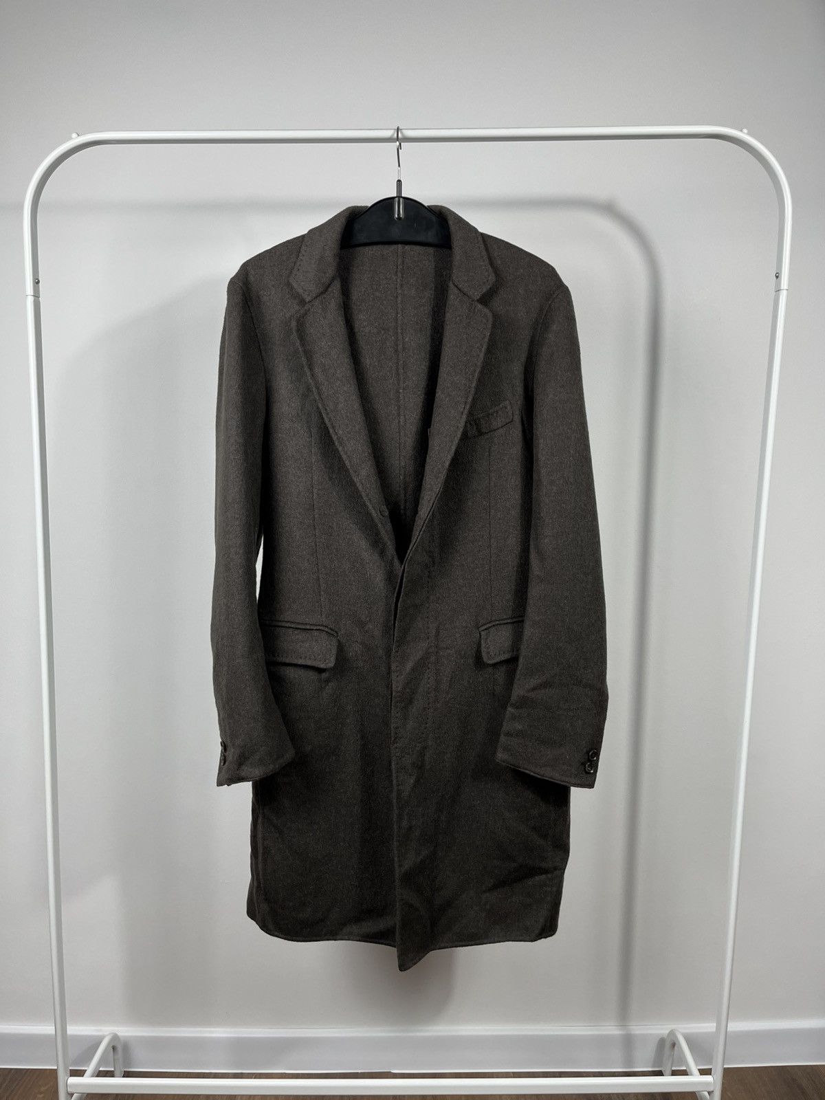 Other I Venturini Women’s Wool Coat Brown Made in Italy Size L / US 10 / IT 46 - 1 Thumbnail