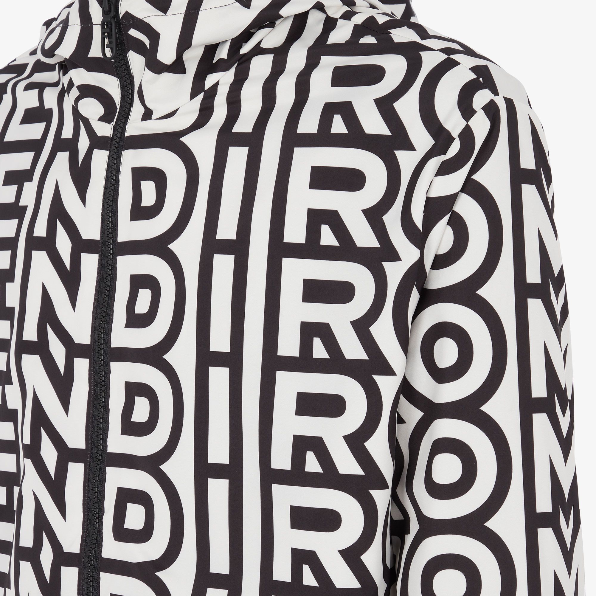 Fendi o1w1db10724 Cagoule in Black/White Size US L / EU 52-54 / 3 - 3 Thumbnail