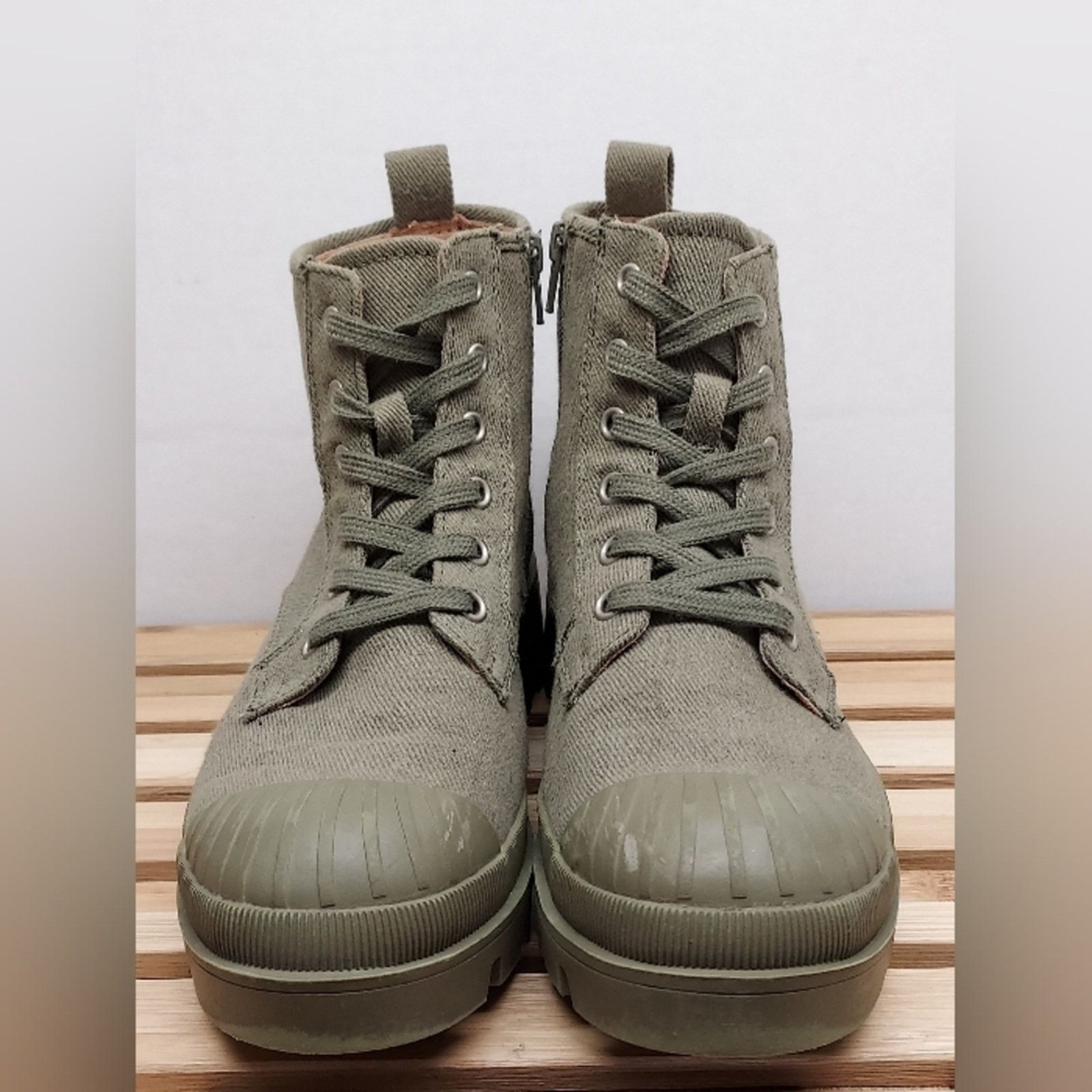 Other Target Brand Womens Green Ankle Zip Boots Size 8 Size US 8 / IT 38 - 5 Thumbnail