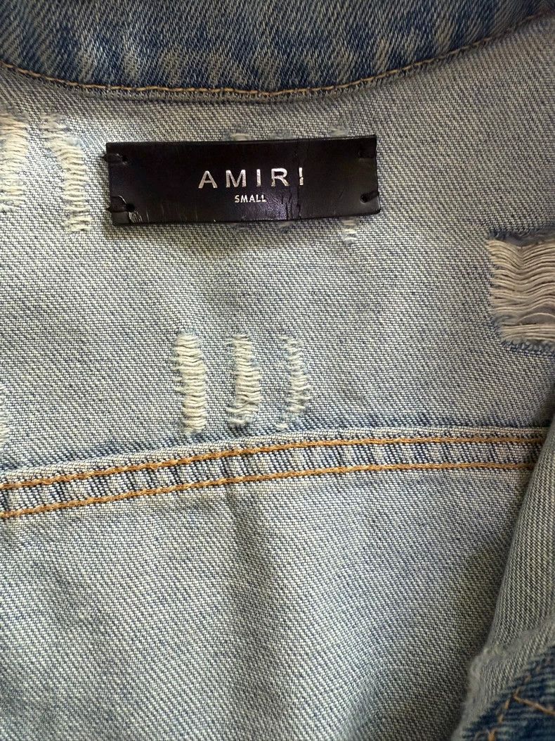 Amiri Amiri Coconut Tree Denim Jacket Size US L / EU 52-54 / 3 - 3 Thumbnail
