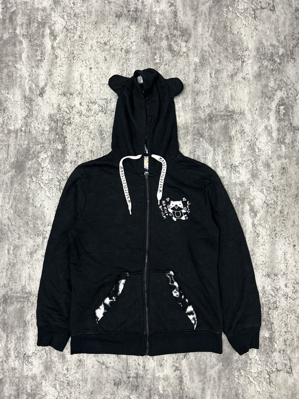 Hysteric Glamour × If Six Was Nine × Japanese Brand Necobuchi-san Animated Comfy zip up hoodie Embroidery Size US L / EU 52-54 / 3 - 1 Thumbnail