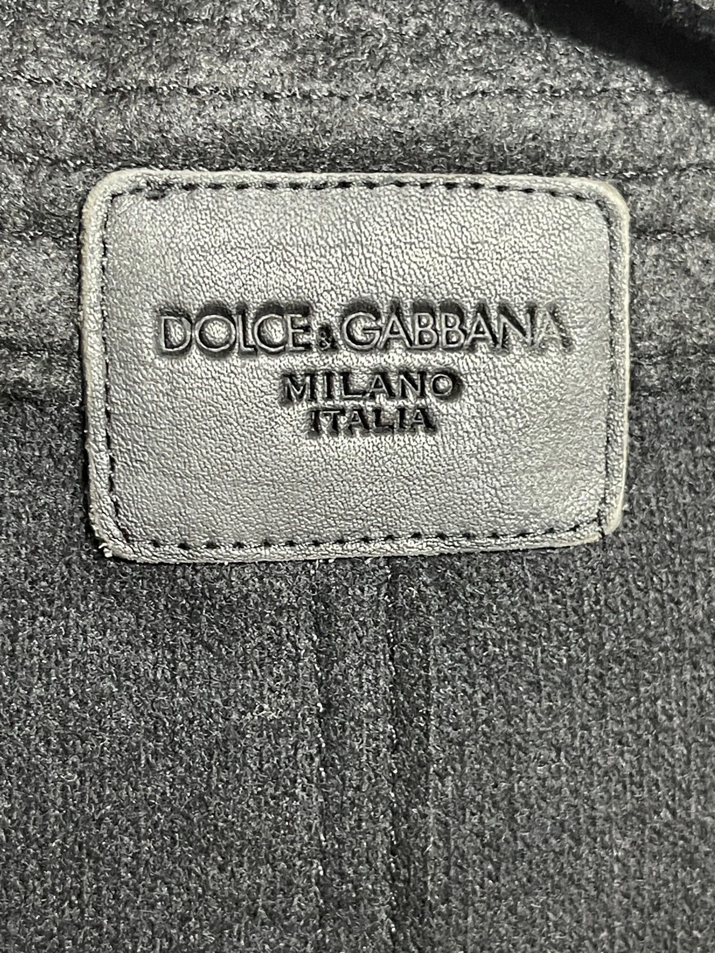 Dolce & Gabbana Dolce & Gabbana DG Slim Fit Wool-Blend Blazer 52 Size 52R - 6 Thumbnail