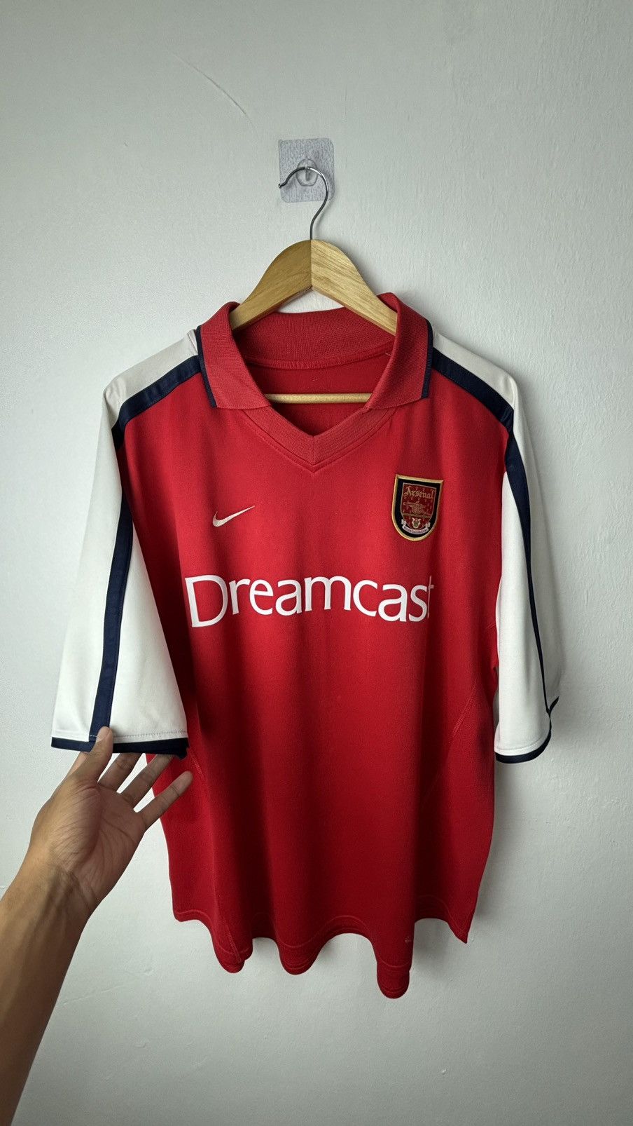 Nike Arsenal 00/01 Home ( Henry ) Size US XL / EU 56 / 4 - 6 Thumbnail