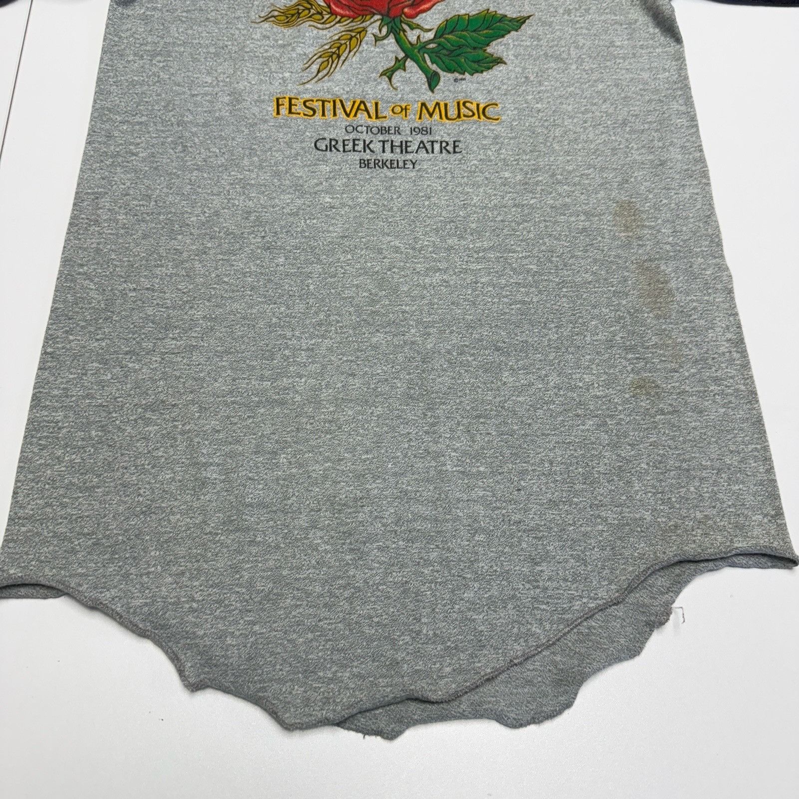 Band Tees Vintage 80s Bread & Roses Music Festival T Shirt 1981 Greek Size US M / EU 48-50 / 2 - 4 Thumbnail