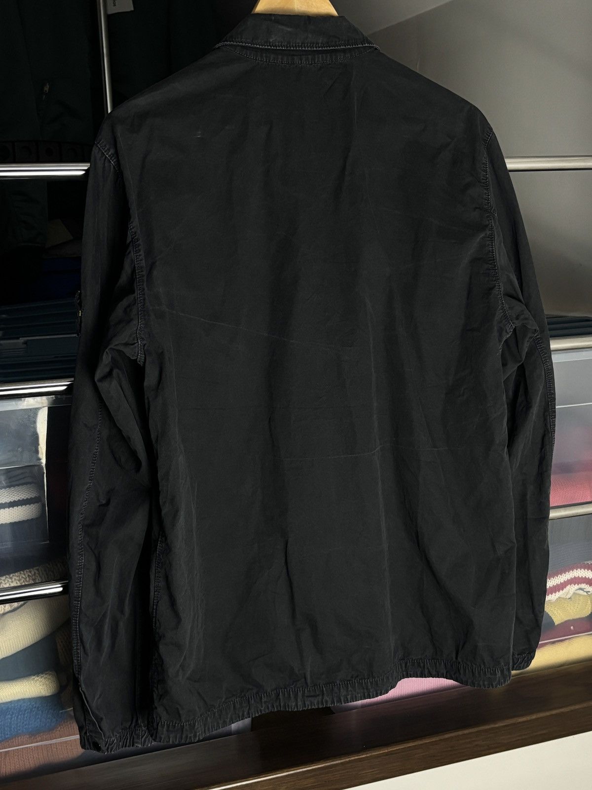 Stone Island Stone Island Black Long Sleeve Overshirt Jacket Size US L / EU 52-54 / 3 - 5 Thumbnail