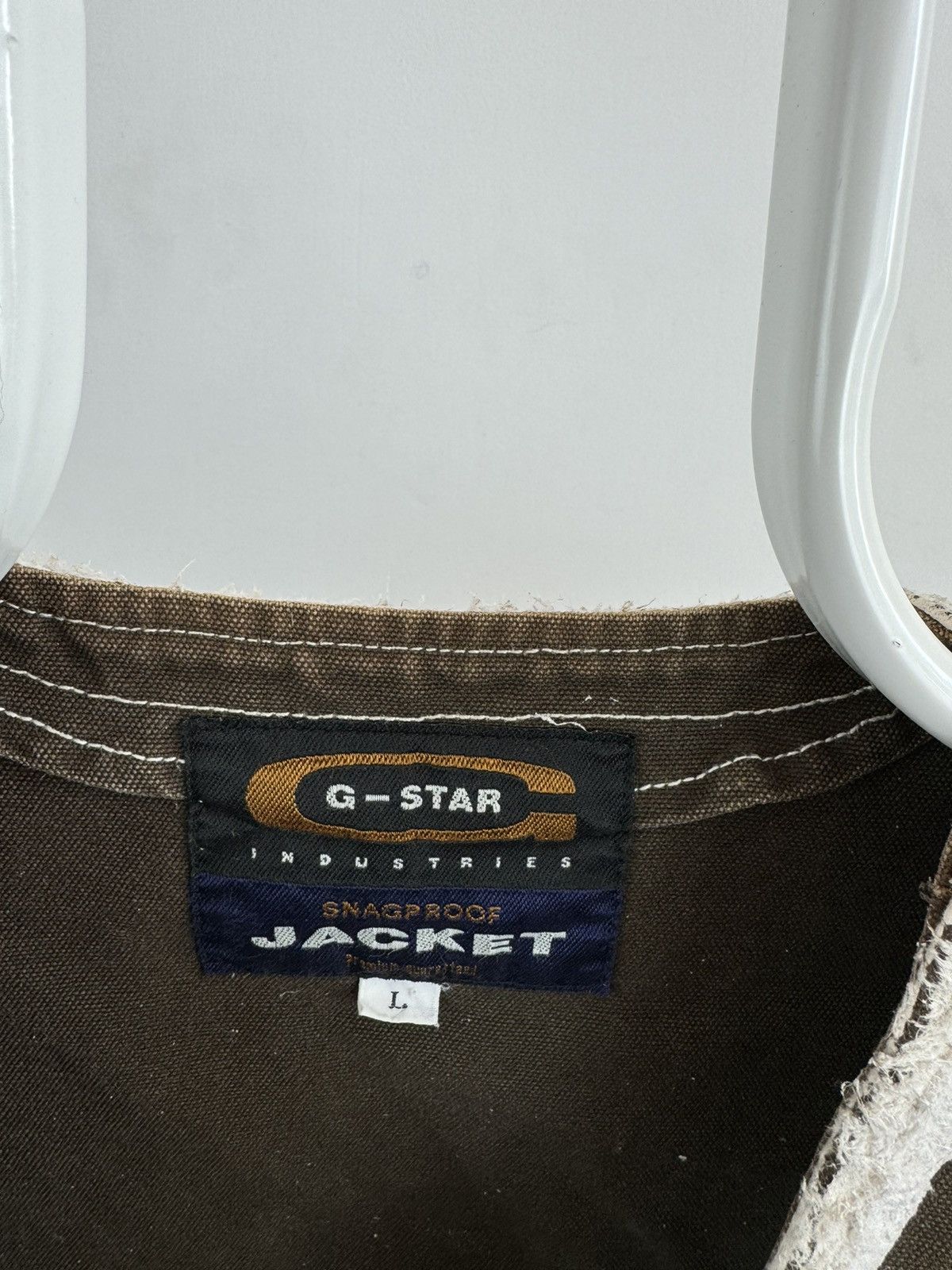 G-Star Vintage G -Star Raw Industries Snagproof Hopper Vest Size US L / EU 52-54 / 3 - 4 Thumbnail