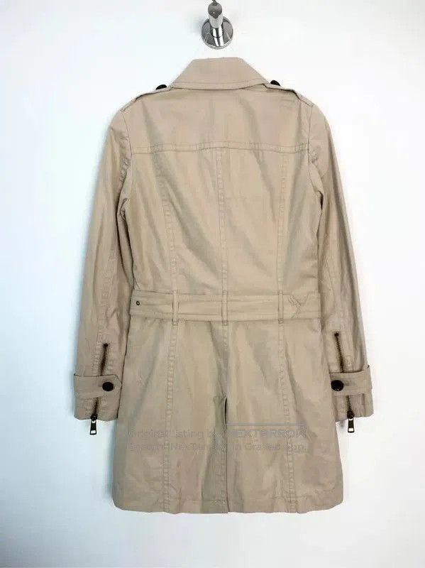 Burberry Burberry Ladies' Khaki Cotton Trench Coat. Size S / US 4 / IT 40 - 2 Thumbnail