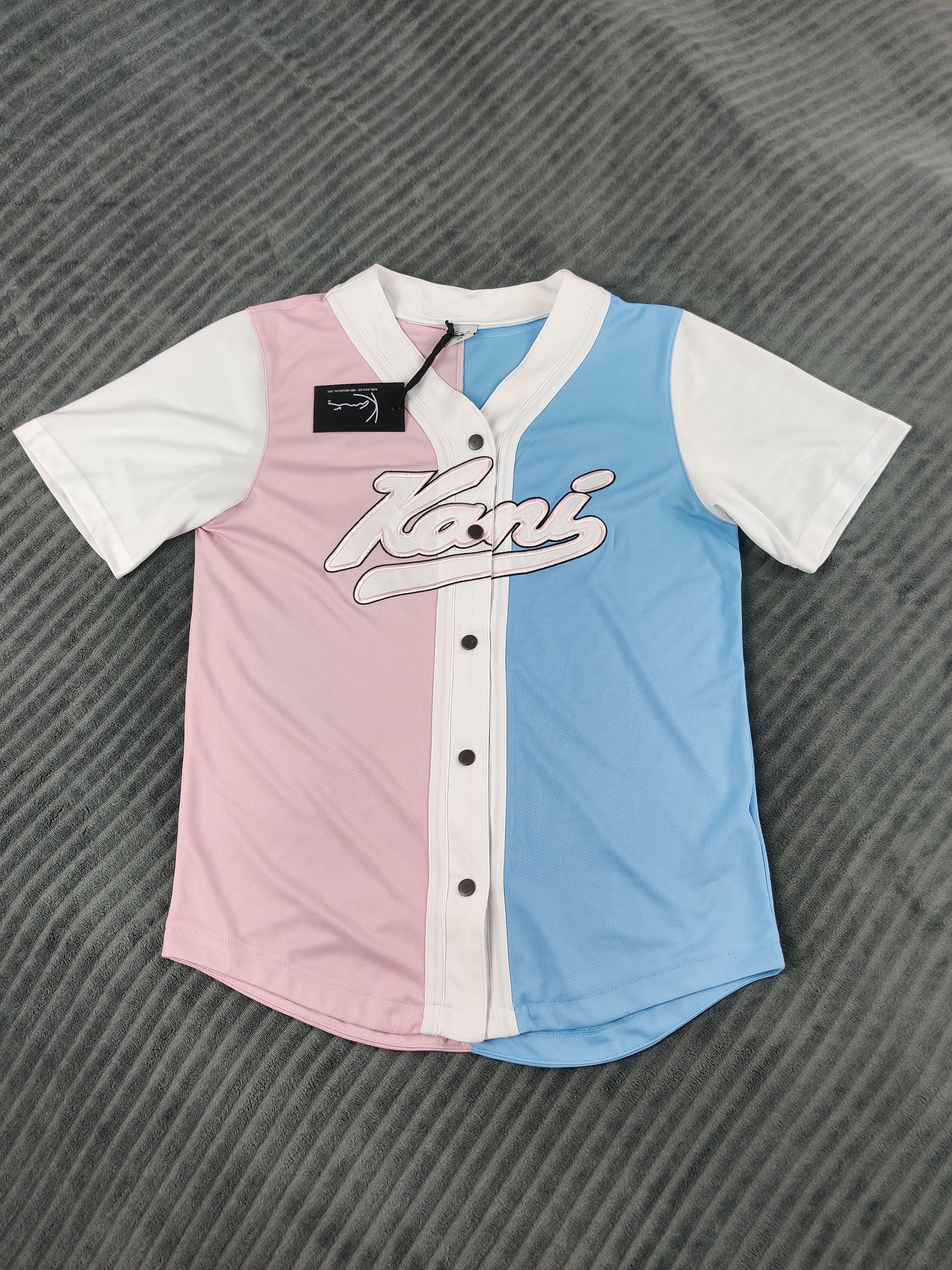 Karl Kani Karl Kani Varsity Block Baseball Rose / Light Blue / White Size US L / EU 52-54 / 3 - 1 Thumbnail