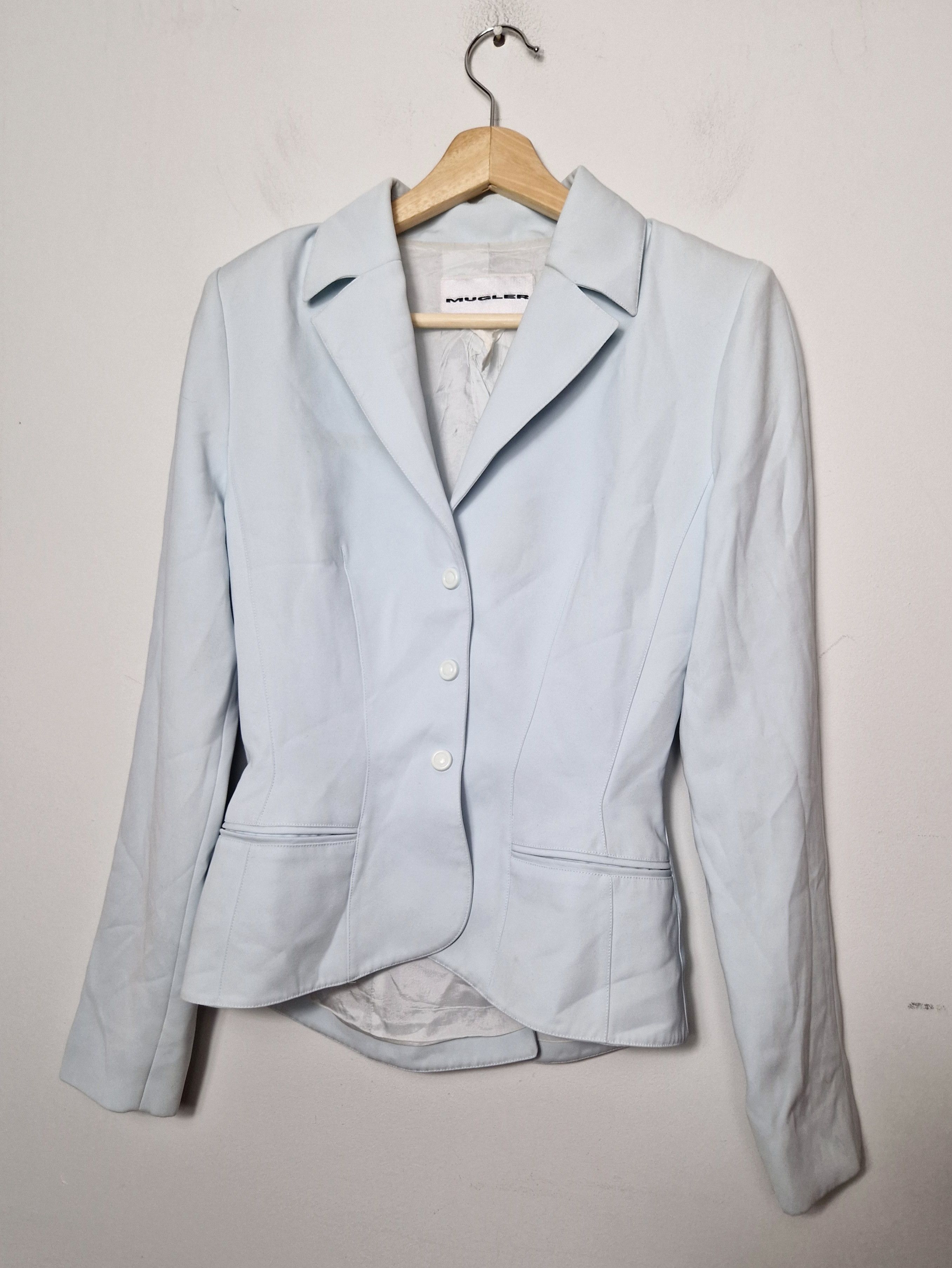 Mugler Thierry Mugler vintage blazer Size S / US 4 / IT 40 - 4 Thumbnail